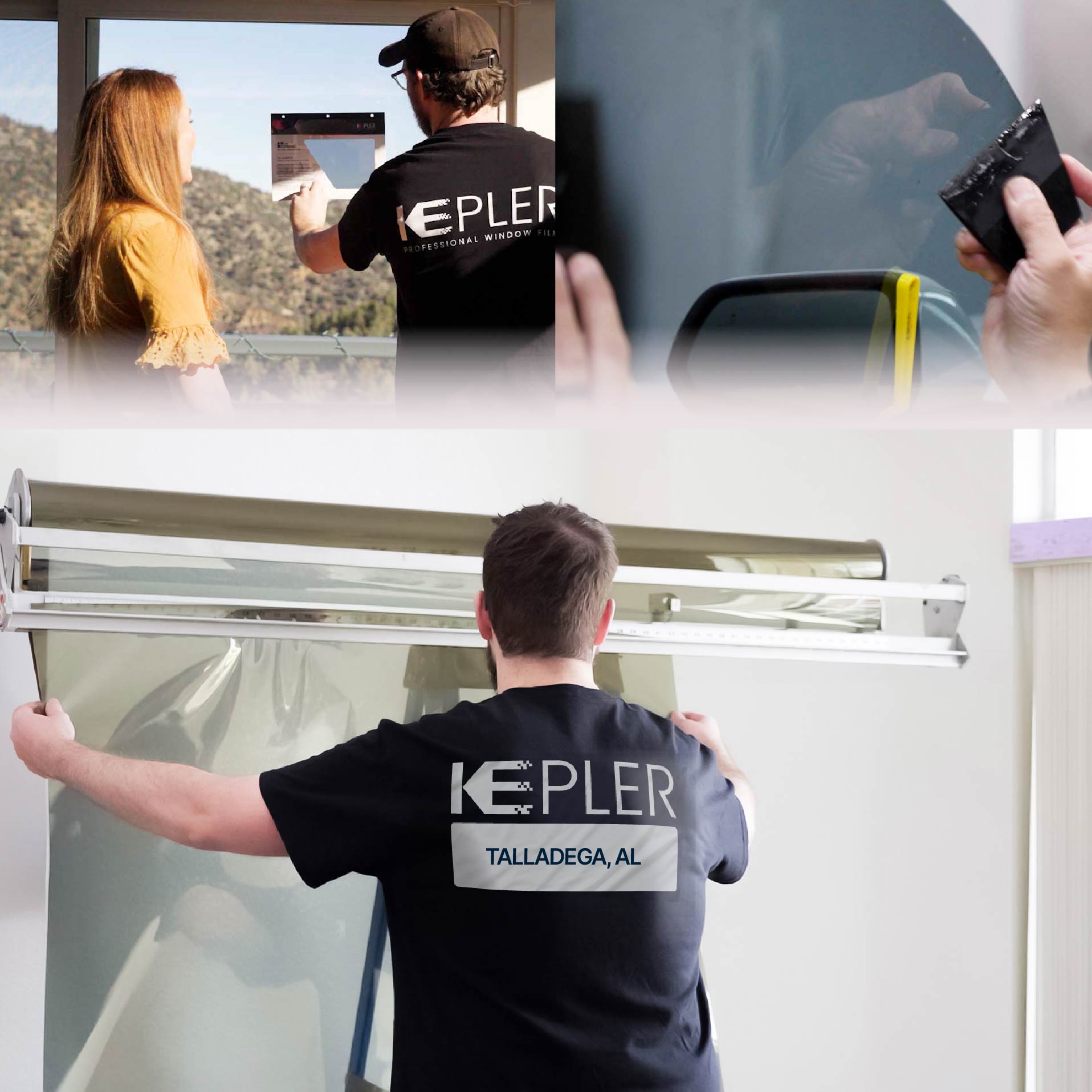 Kepler Specialist Installing Anti-Graffiti Film in Talladega, Alabama