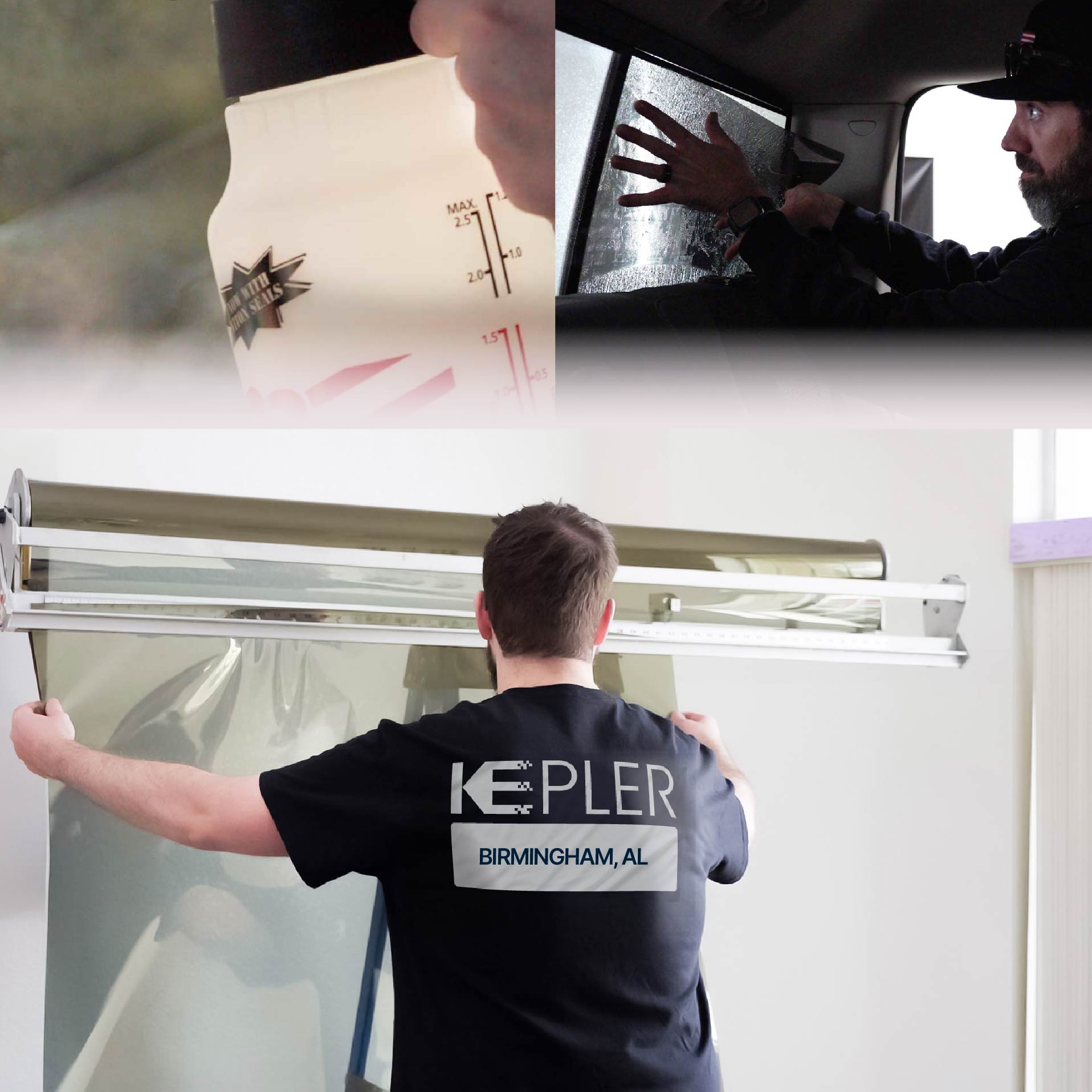 Kepler Specialist Installing Anti-Graffiti Film in Birmingham, Alabama