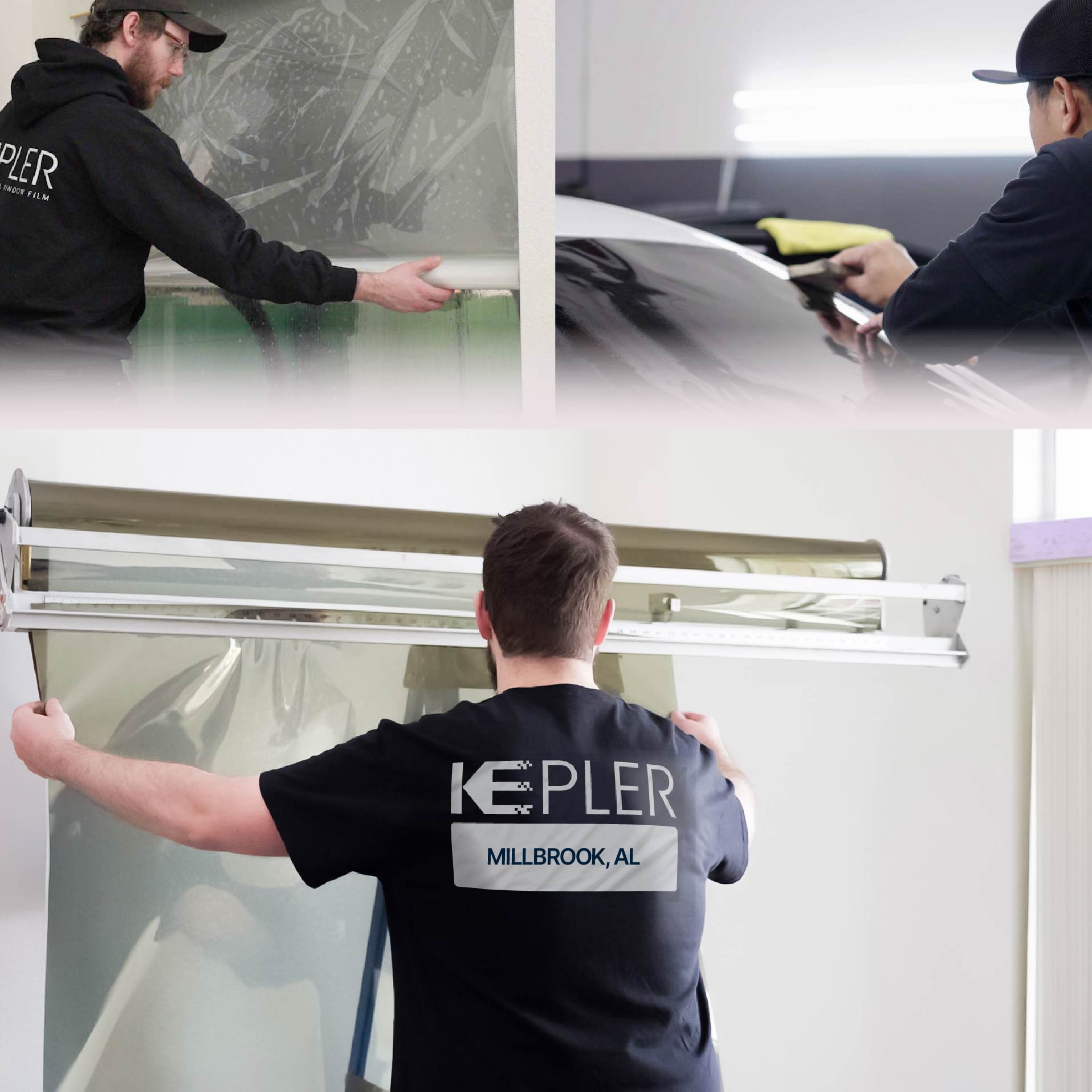 Kepler Specialist Installing Anti-Graffiti Film in Millbrook, Alabama