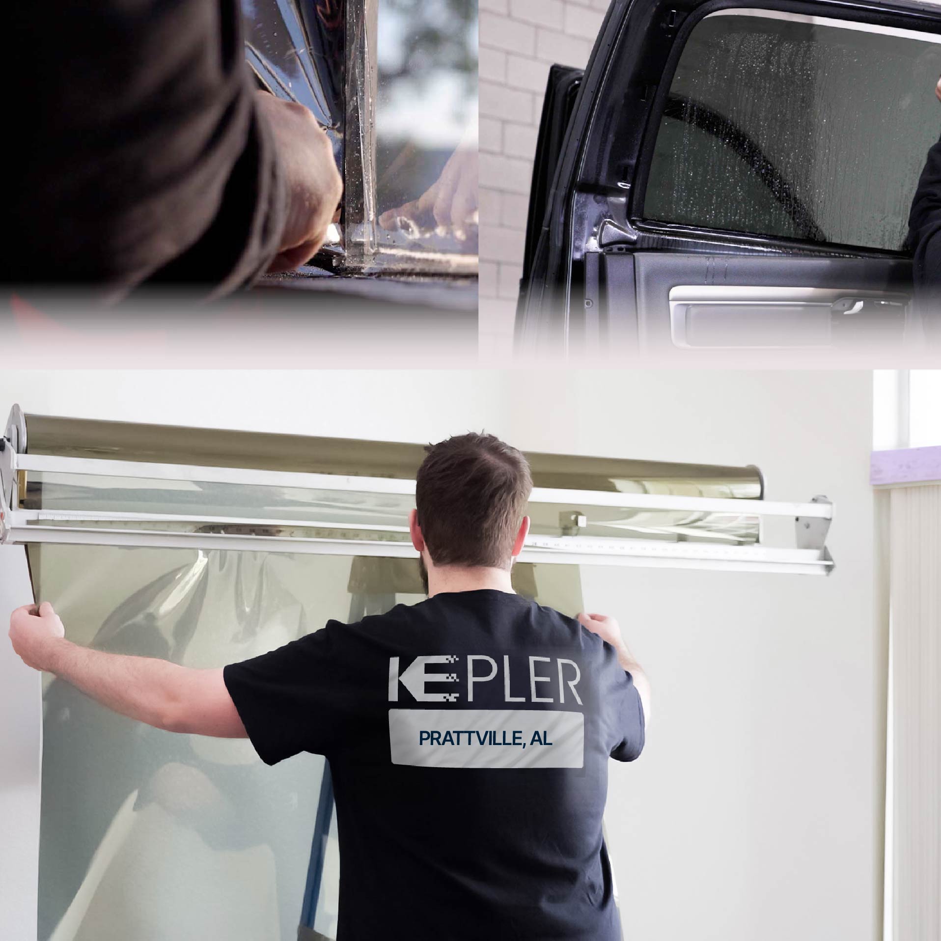 Kepler Specialist Installing Anti-Graffiti Film in Prattville, Alabama