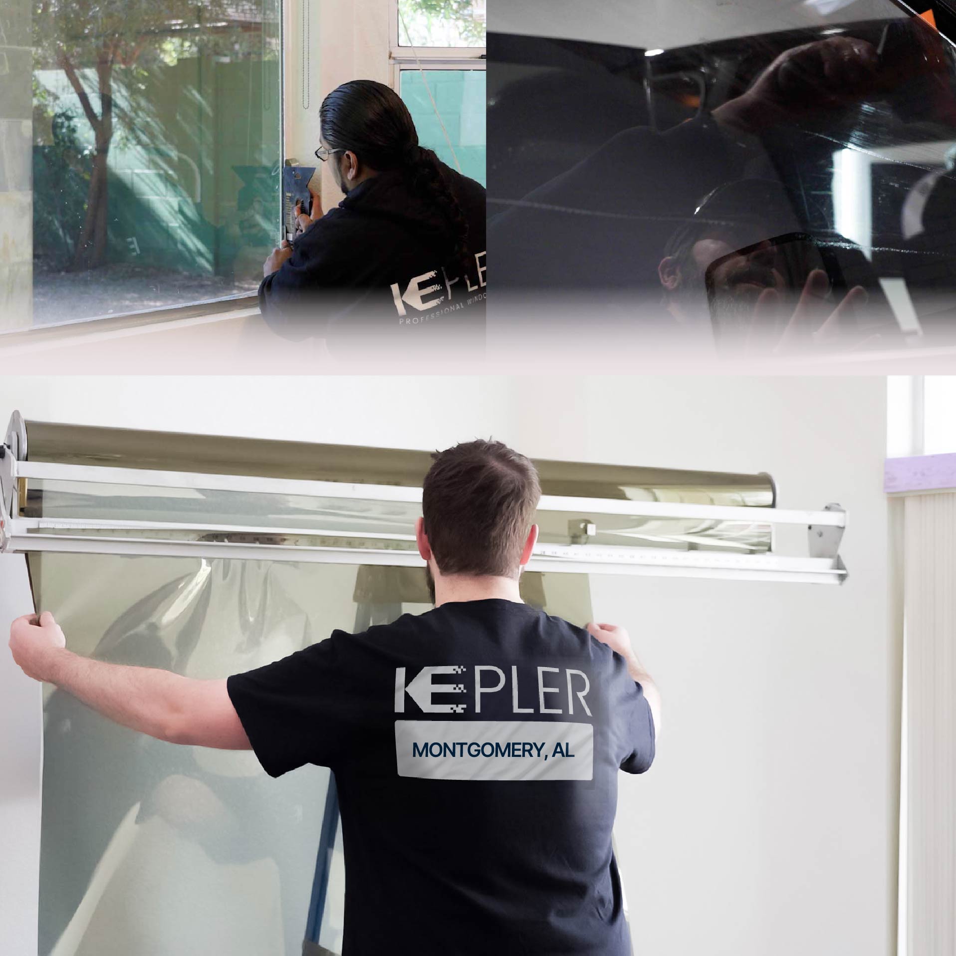 Kepler Specialist Installing Anti-Graffiti Film in Montgomery, Alabama