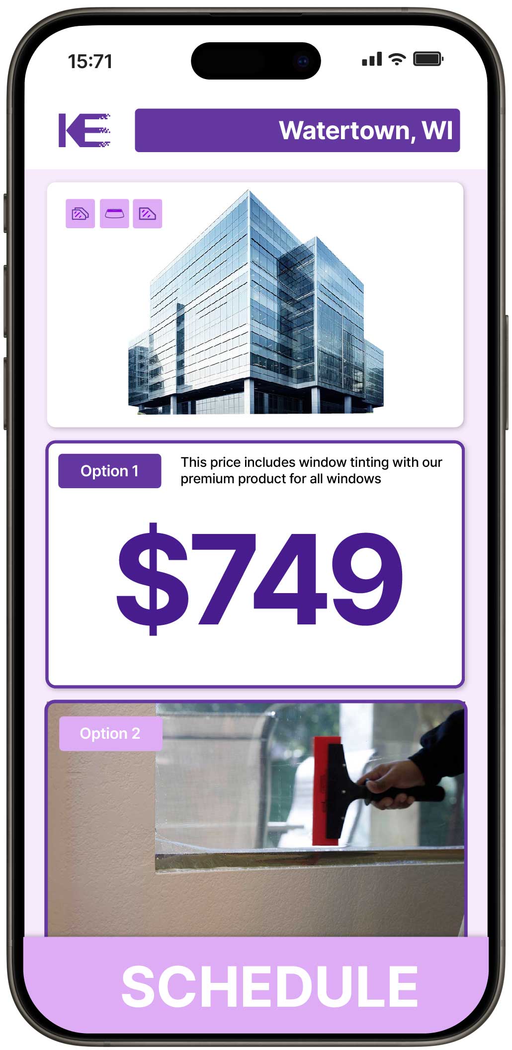View Reasonable Safety and Security Window Film Prices in Watertown, Wisconsin