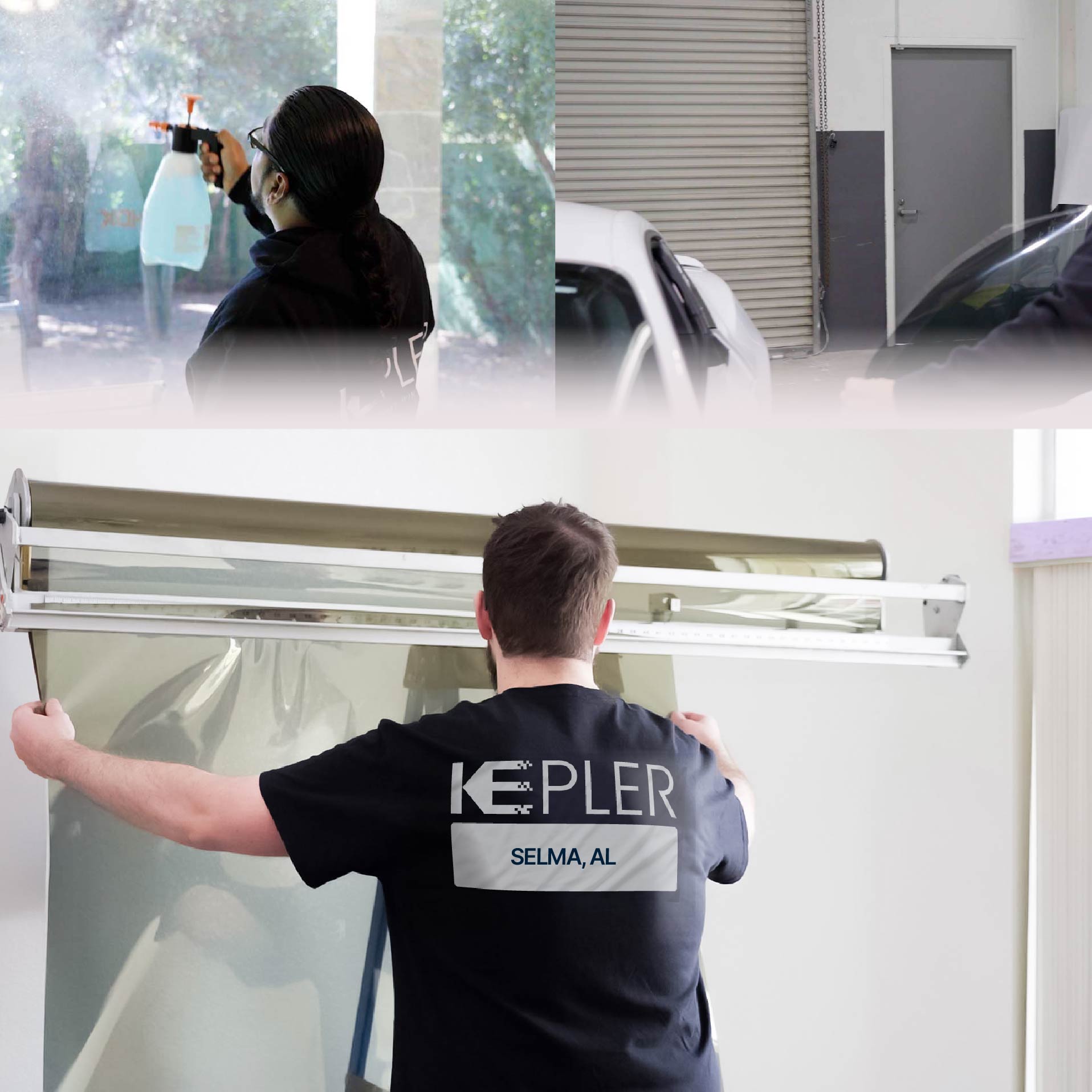 Kepler Specialist Installing Anti-Graffiti Film in Selma, Alabama