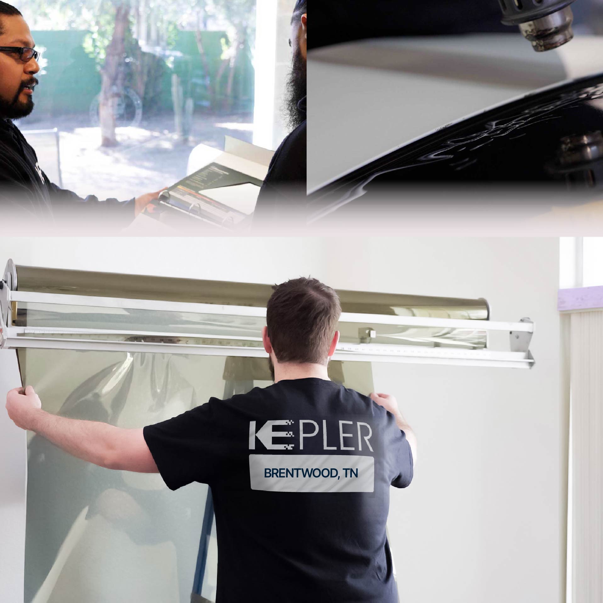 Kepler Specialist Installing Anti-Graffiti Film in Brentwood, Tennessee
