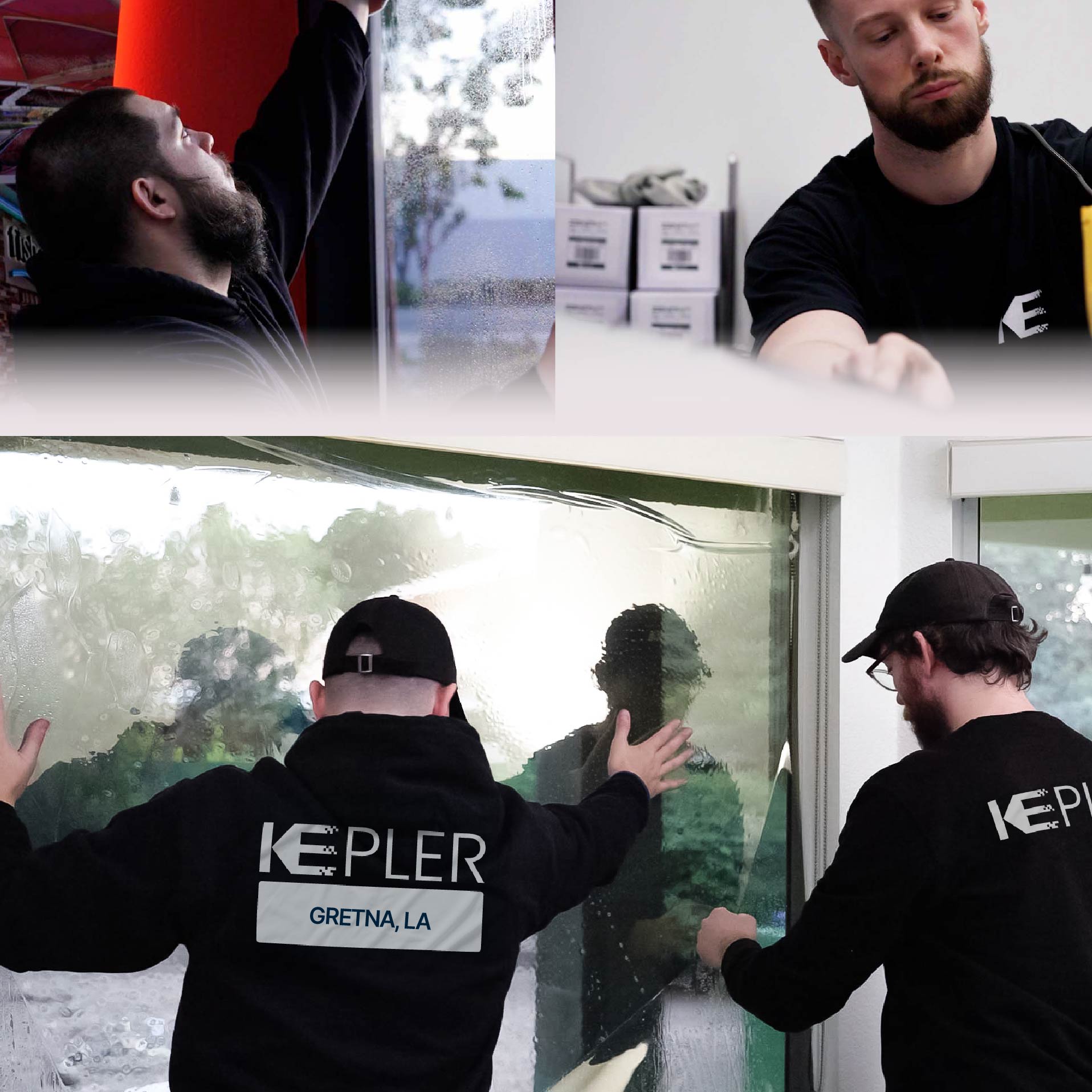 Kepler Specialist Performing Commercial Window Tinting in Gretna Gretna