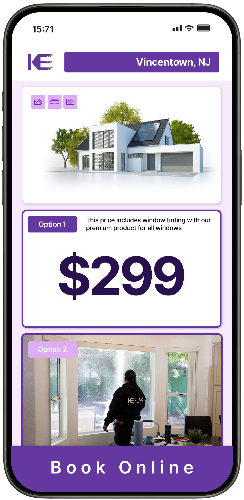 View Reasonable Home Window Tinting Prices in Vincentown, New Jersey