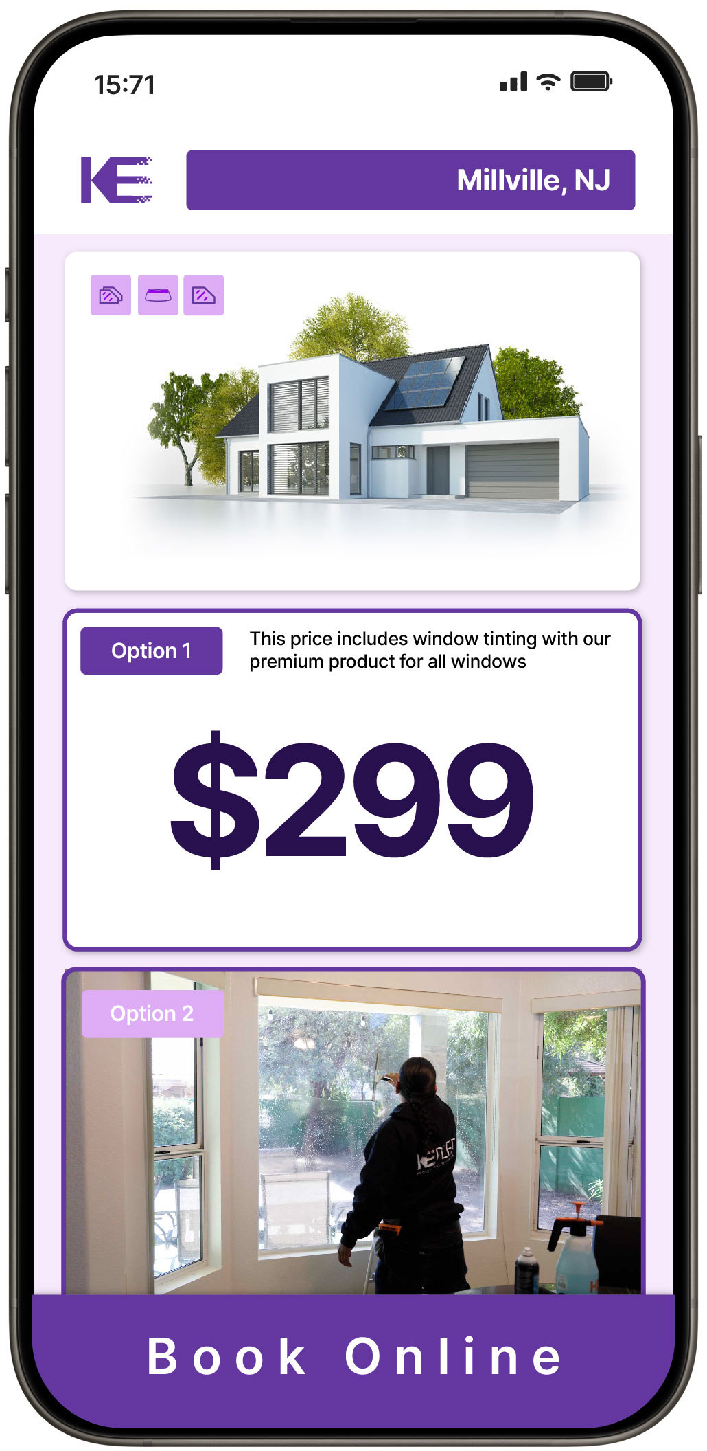 View Reasonable Home Window Tinting Prices in Millville, New Jersey