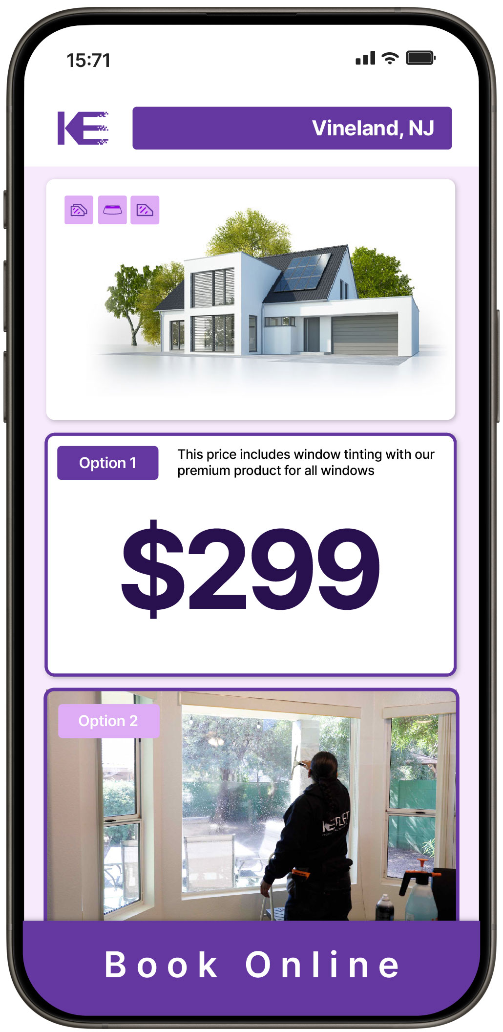 View Competitive Home Window Tinting Costs in Vineland, New Jersey