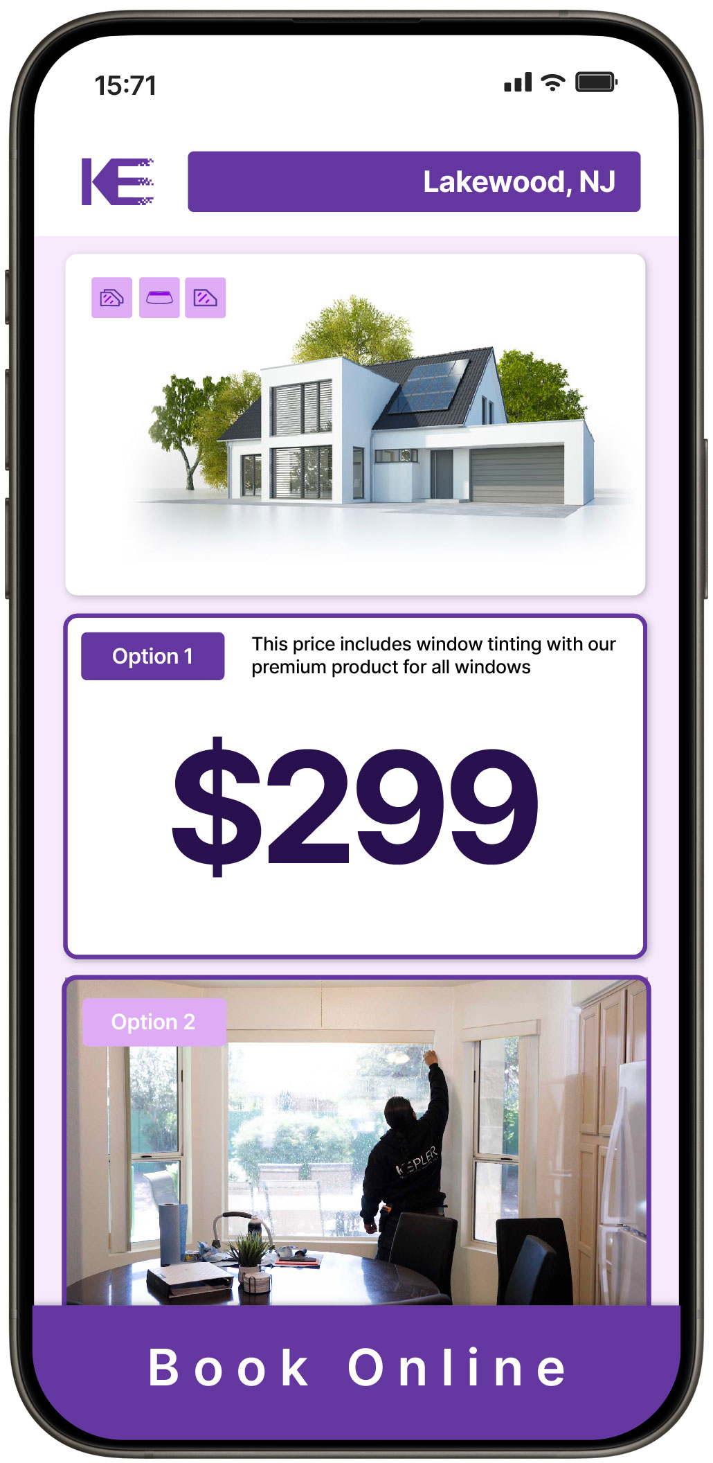 View Competitive Home Window Tinting Prices in Lakewood, New Jersey