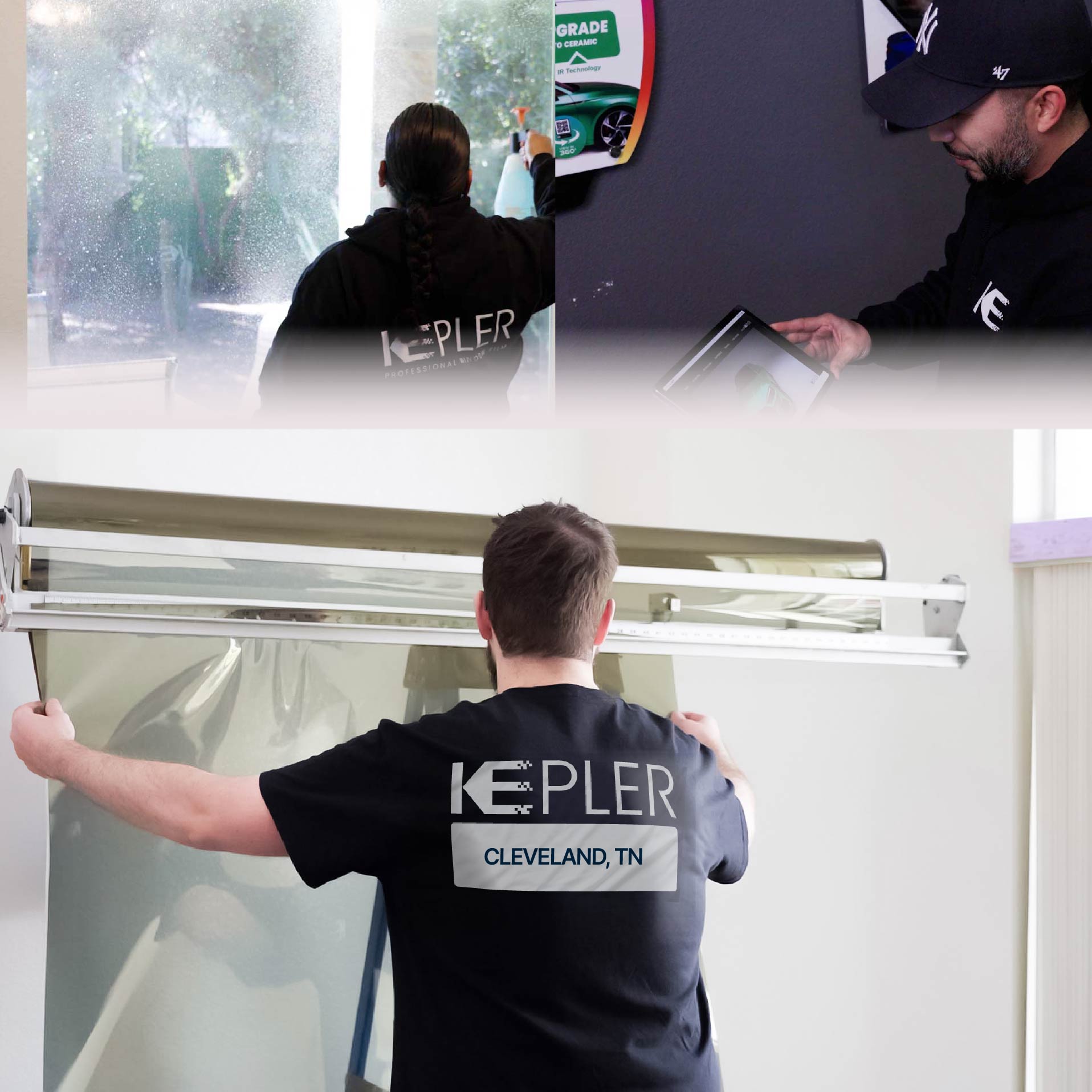 Kepler Specialist Installing Anti-Graffiti Film in Cleveland, Tennessee