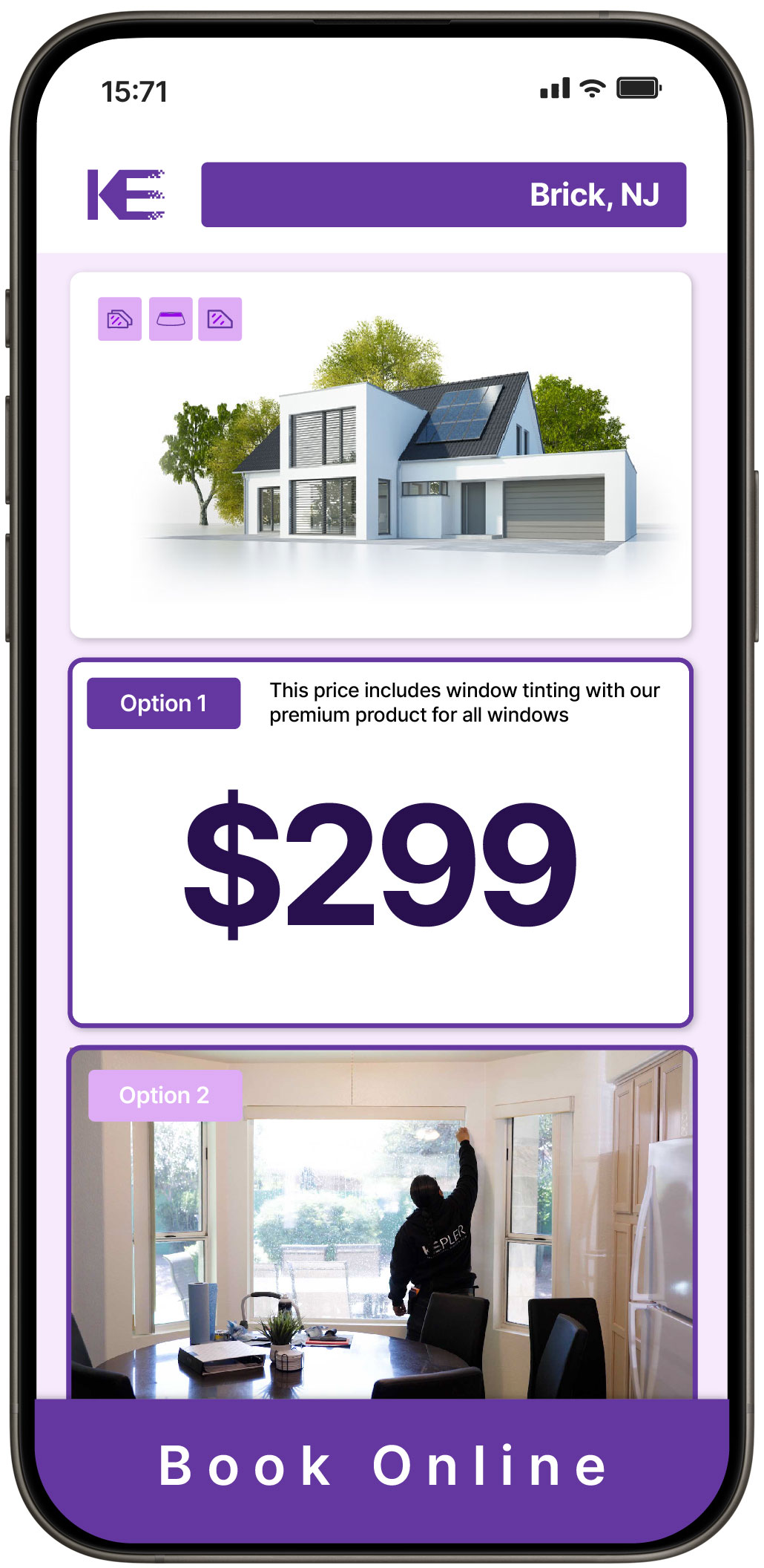 View Competitive Home Window Tinting Prices in Brick, New Jersey