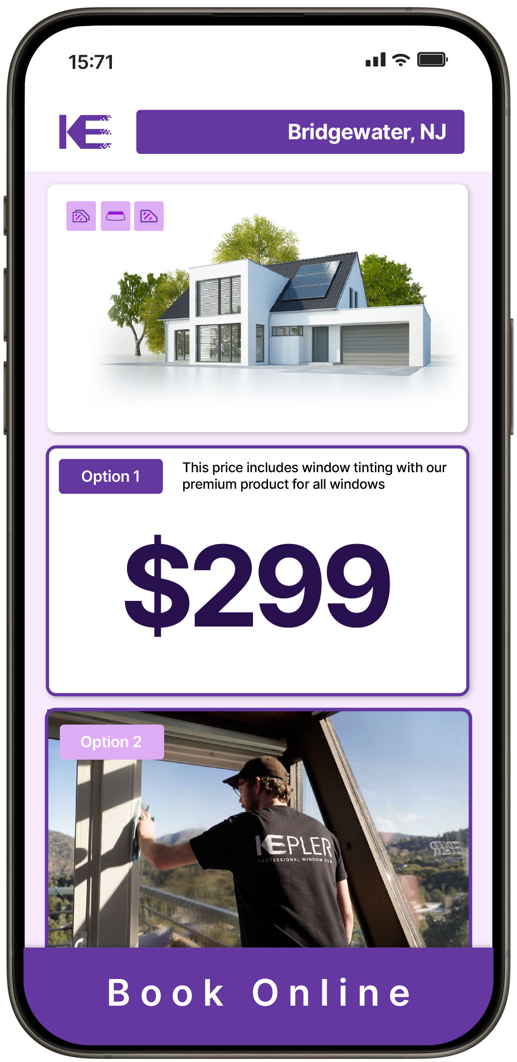 View Competitive Home Window Tinting Costs in Bridgewater, New Jersey