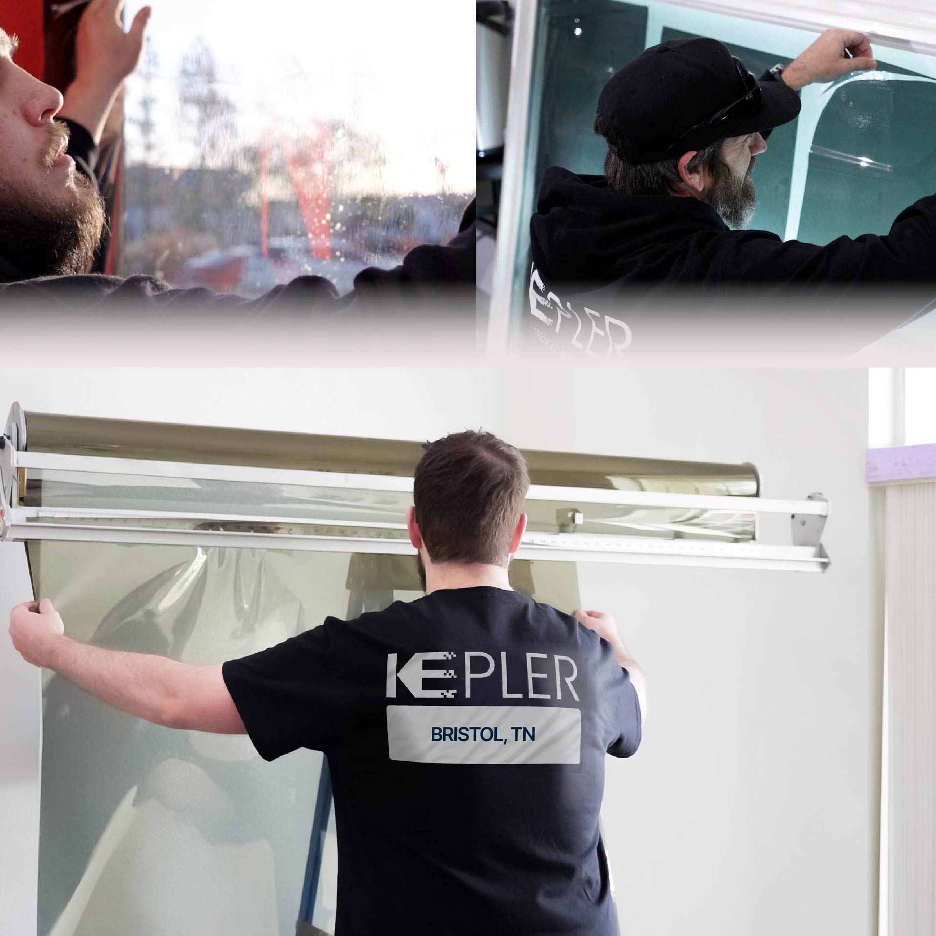 Kepler Specialist Installing Anti-Graffiti Film in Bristol, Tennessee