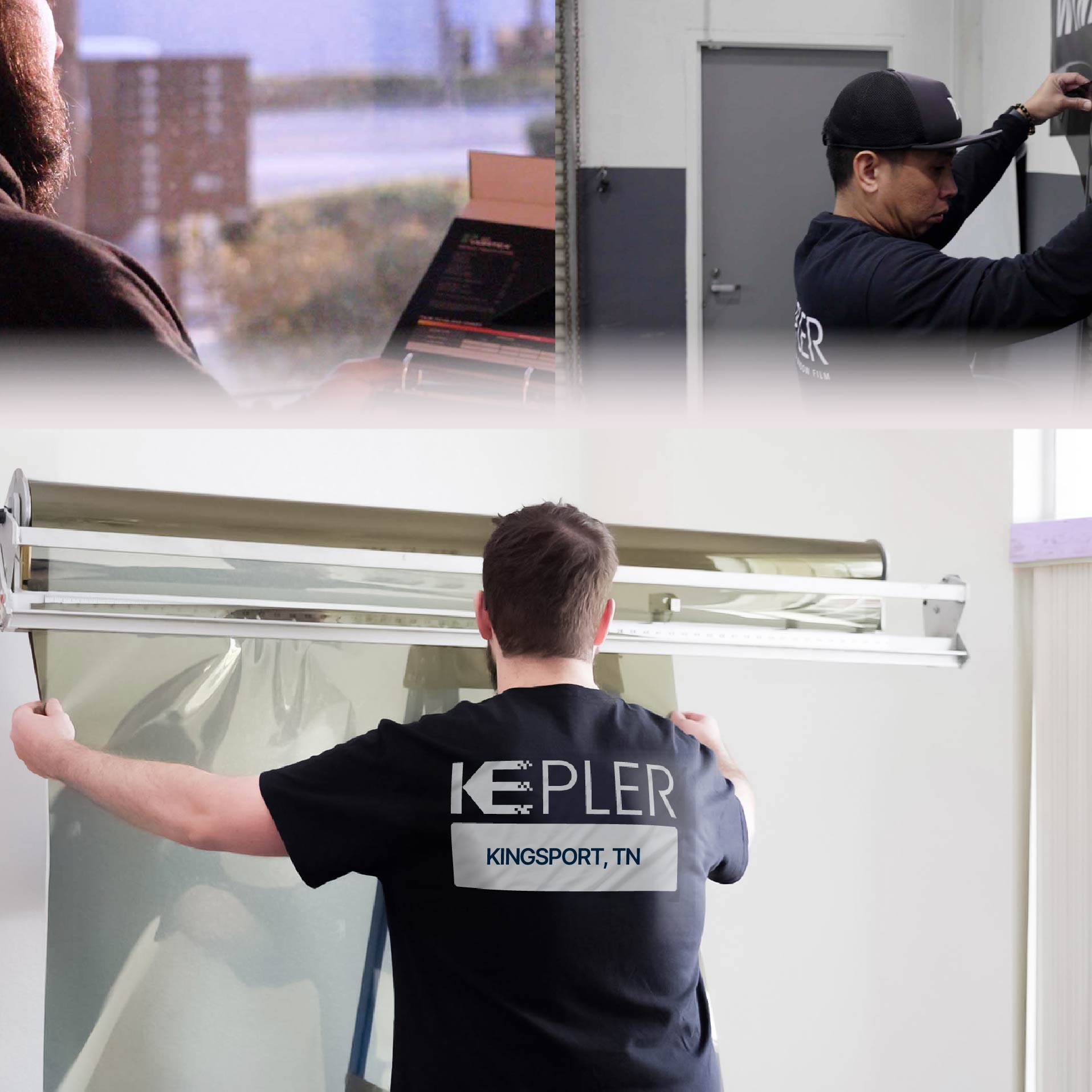 Kepler Specialist Installing Anti-Graffiti Film in Kingsport, Tennessee