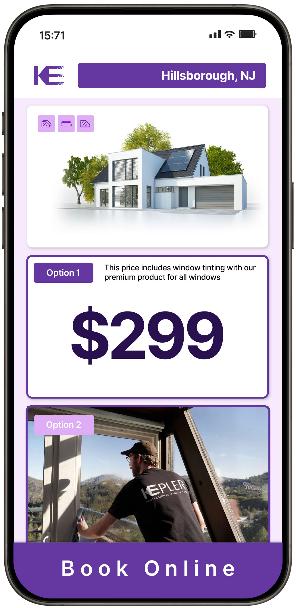 View Reasonable Home Window Tinting Prices in Hillsborough, New Jersey