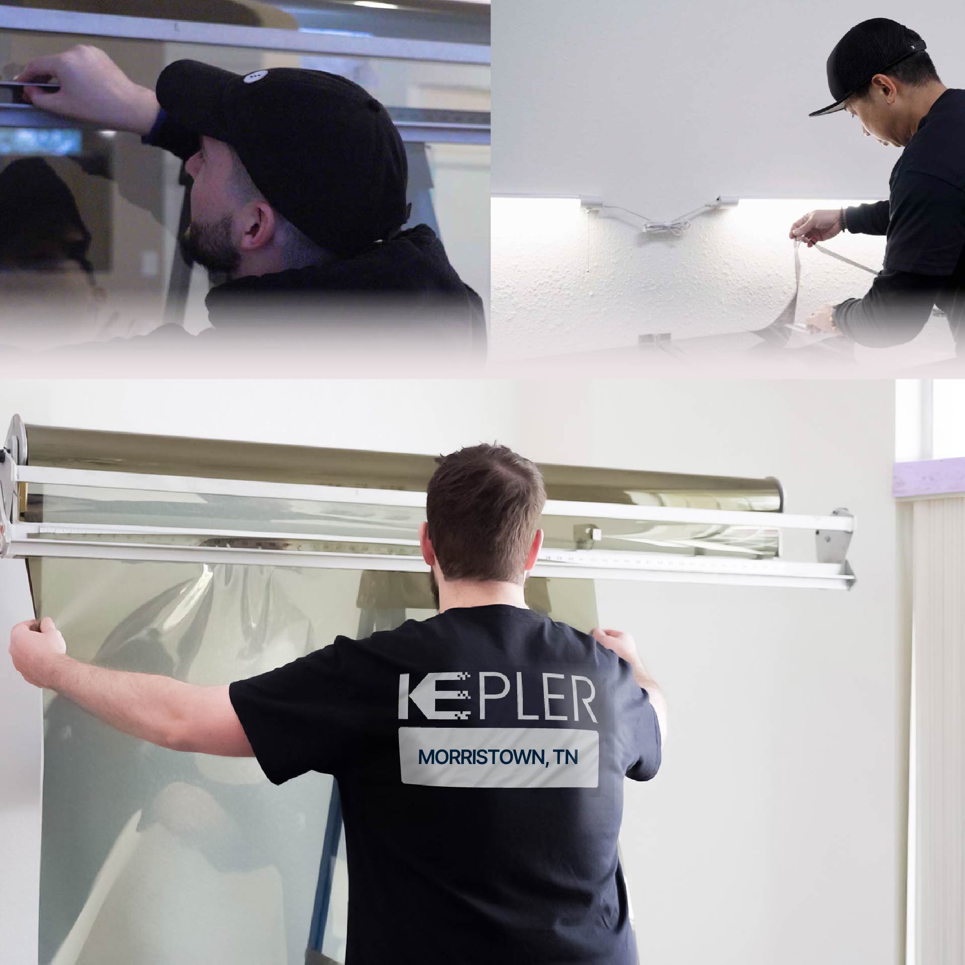 Kepler Specialist Installing Anti-Graffiti Film in Morristown, Tennessee