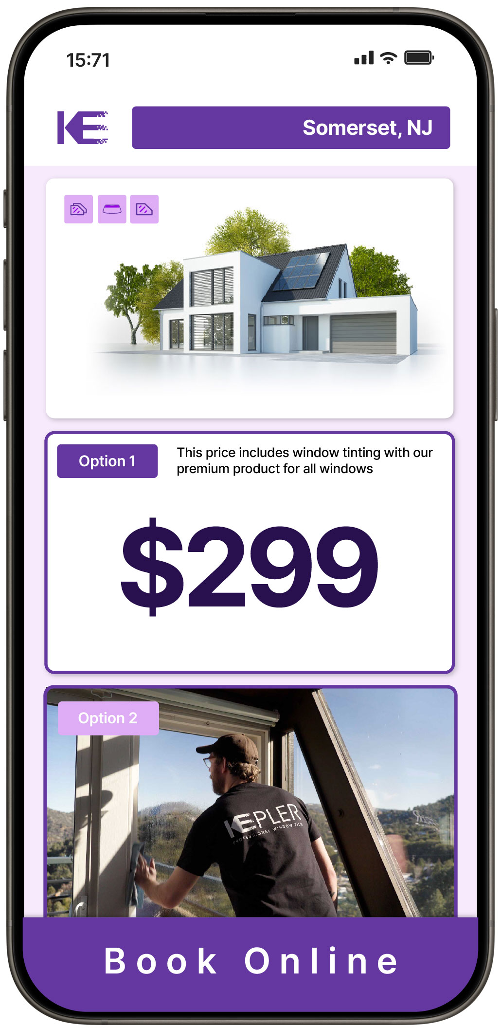 View Reasonable Home Window Tinting Prices in Somerset, New Jersey