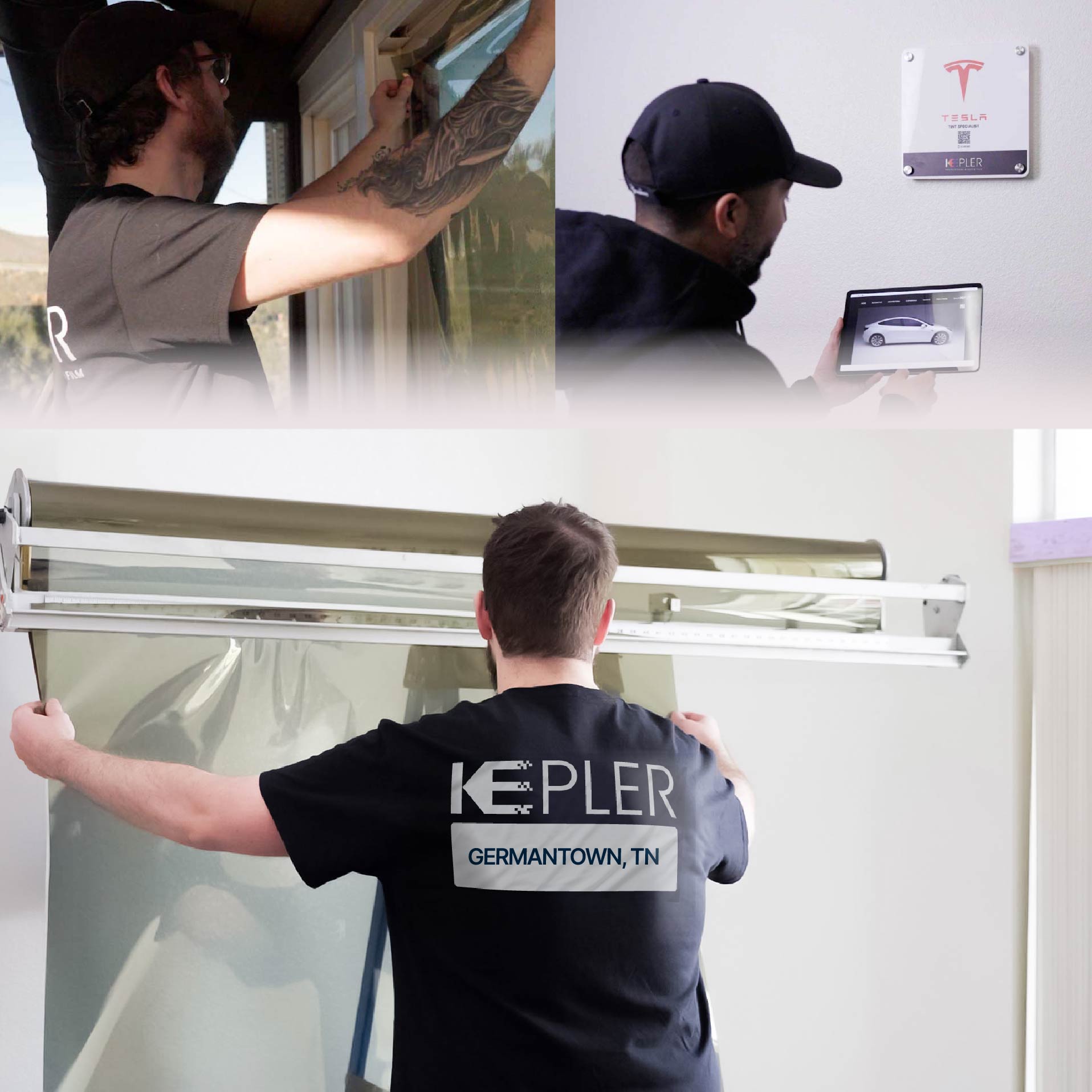 Kepler Specialist Installing Anti-Graffiti Film in Germantown, Tennessee