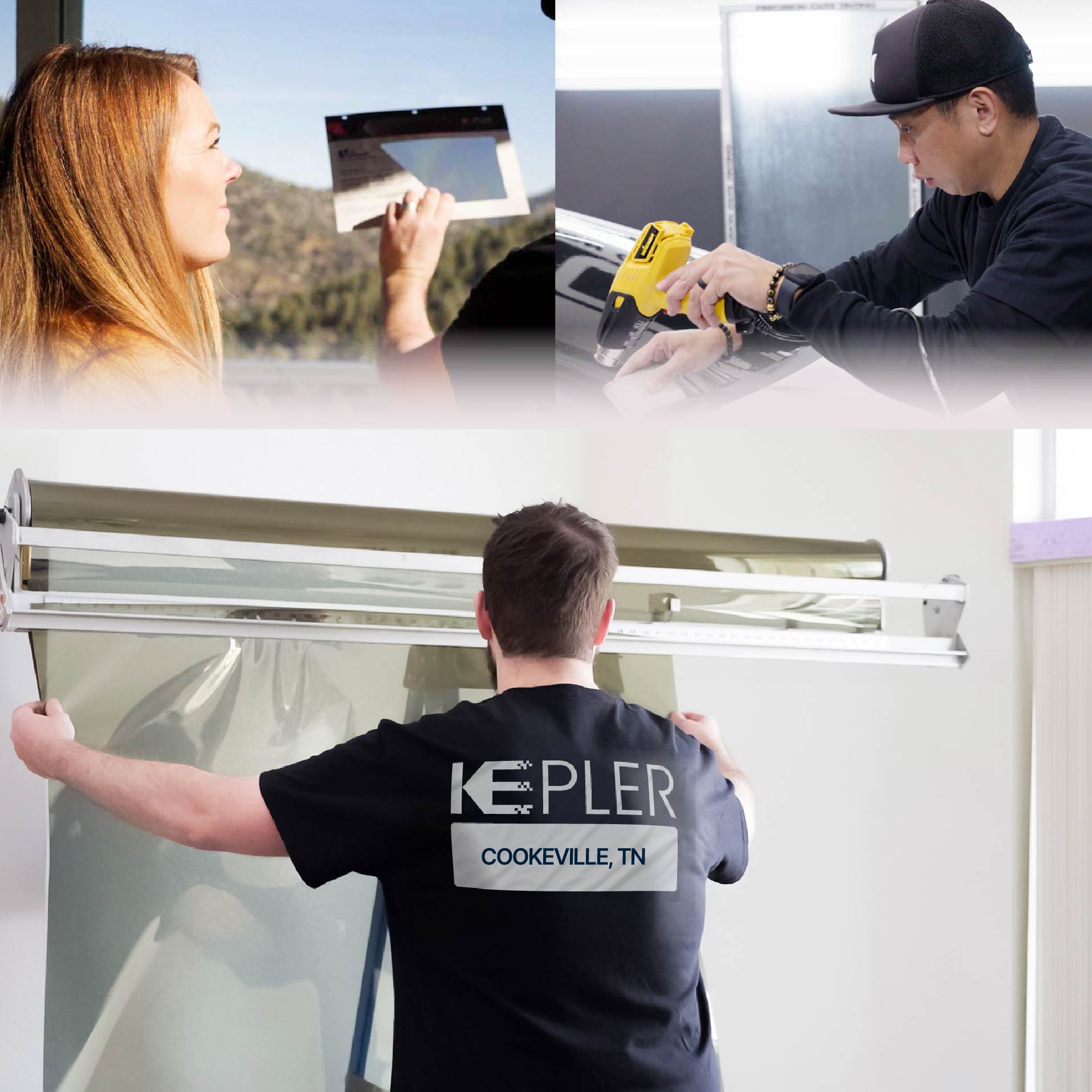 Kepler Specialist Installing Anti-Graffiti Film in Cookeville, Tennessee