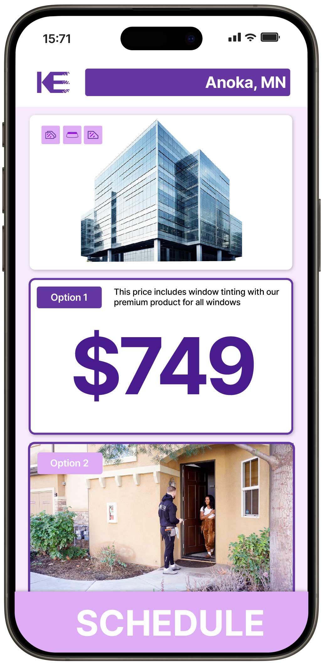 View Reasonable Safety and Security Window Film Rates in Anoka, Minnesota