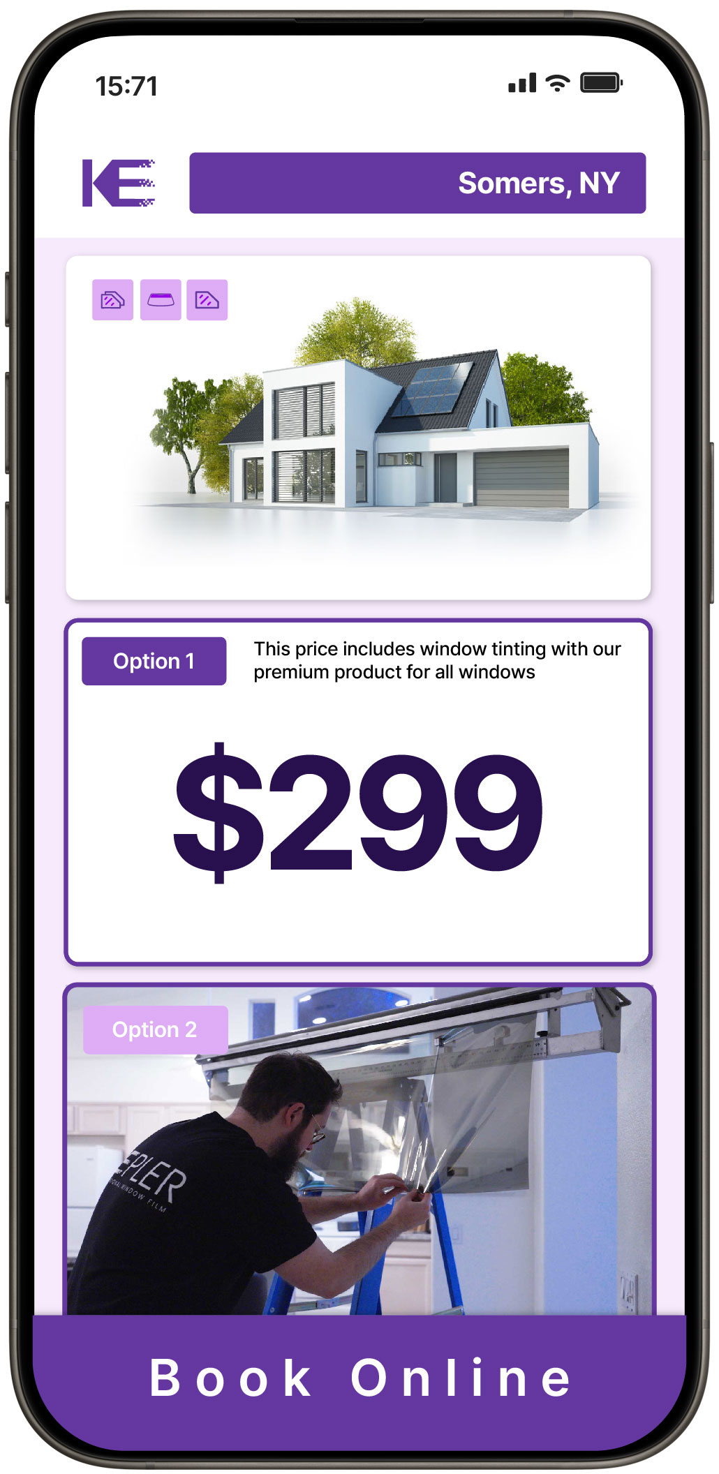 View Reasonable Home Window Tinting Prices in Somers, New York