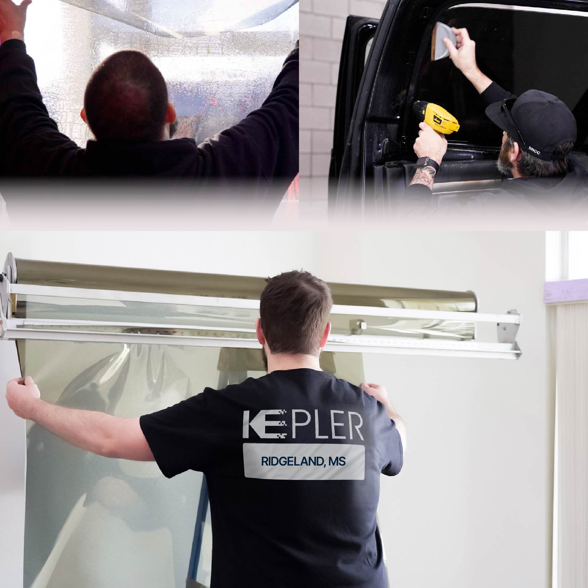 Kepler Specialist Installing Anti-Graffiti Film in Ridgeland, Mississippi