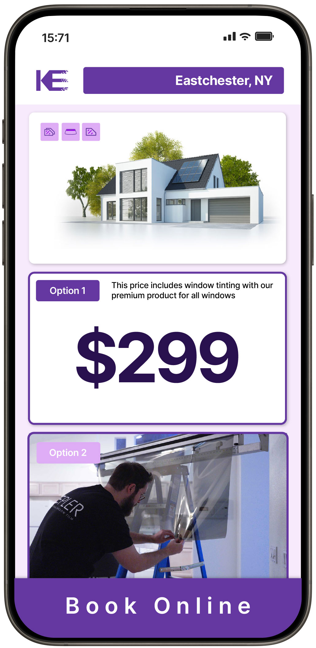 View Reasonable Home Window Tinting Prices in Eastchester, New York