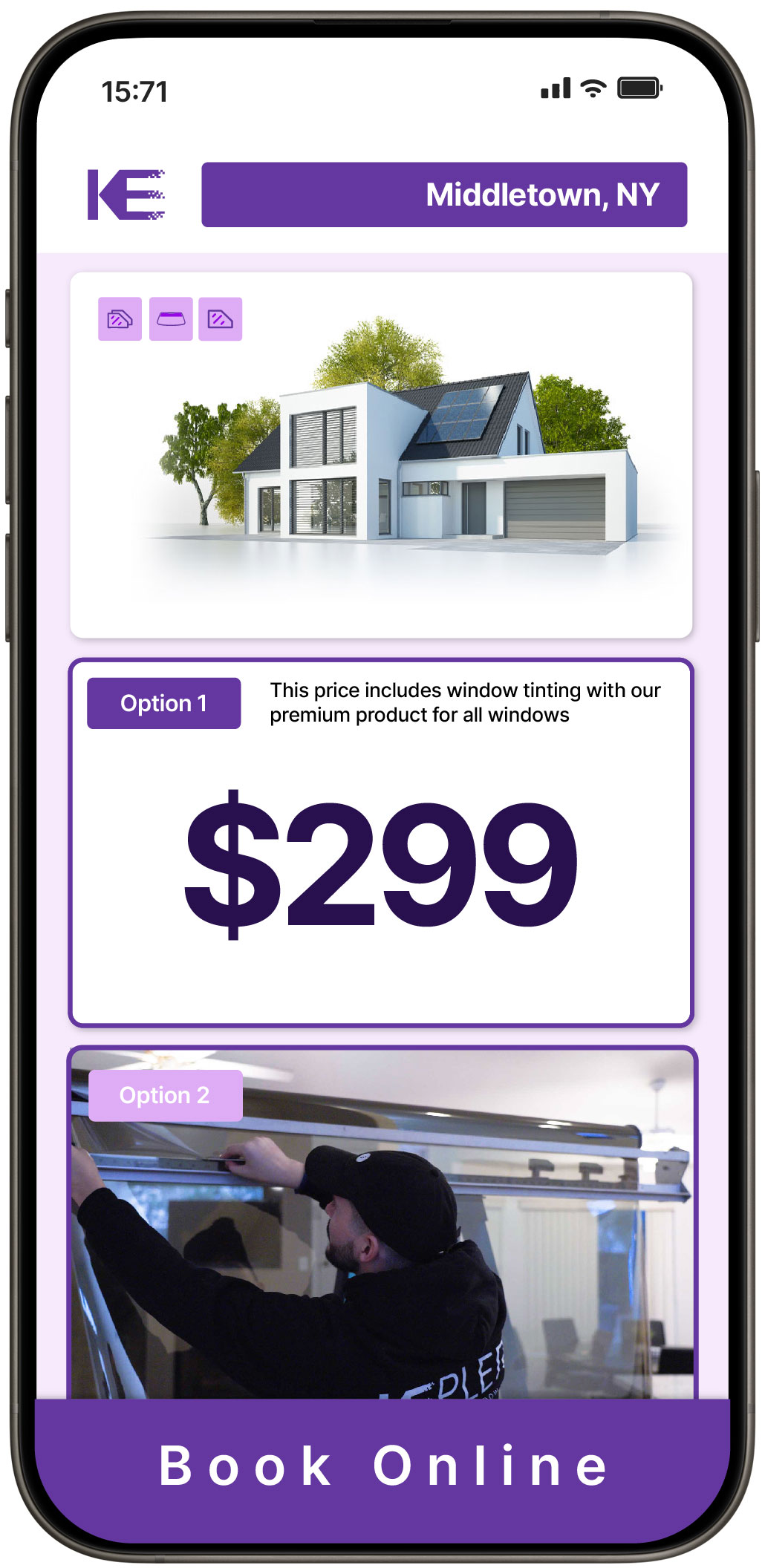 View Affordable Home Window Tinting Prices in Middletown, New York