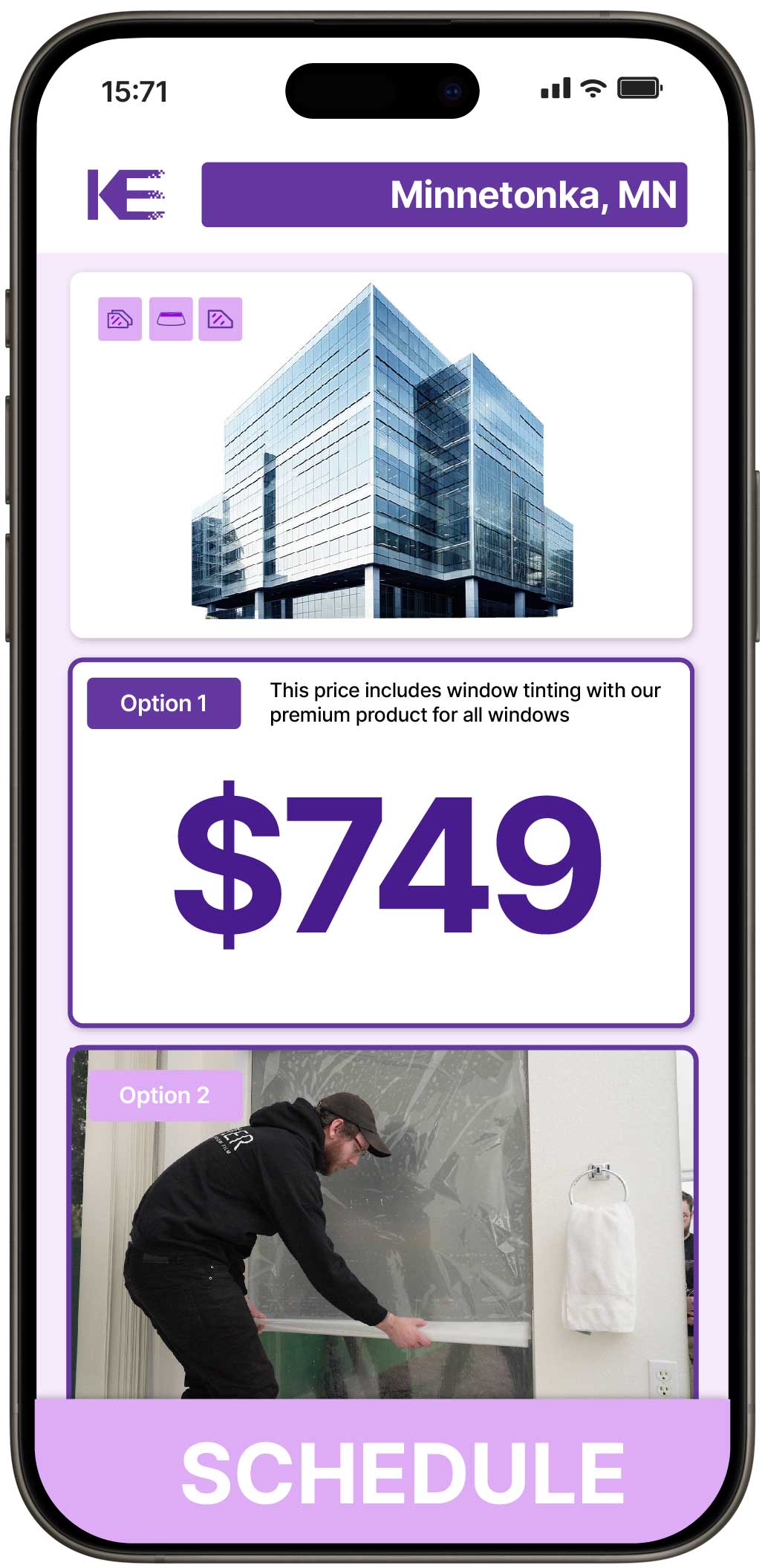 View Competitive Safety and Security Window Film Rates in Minnetonka, Minnesota