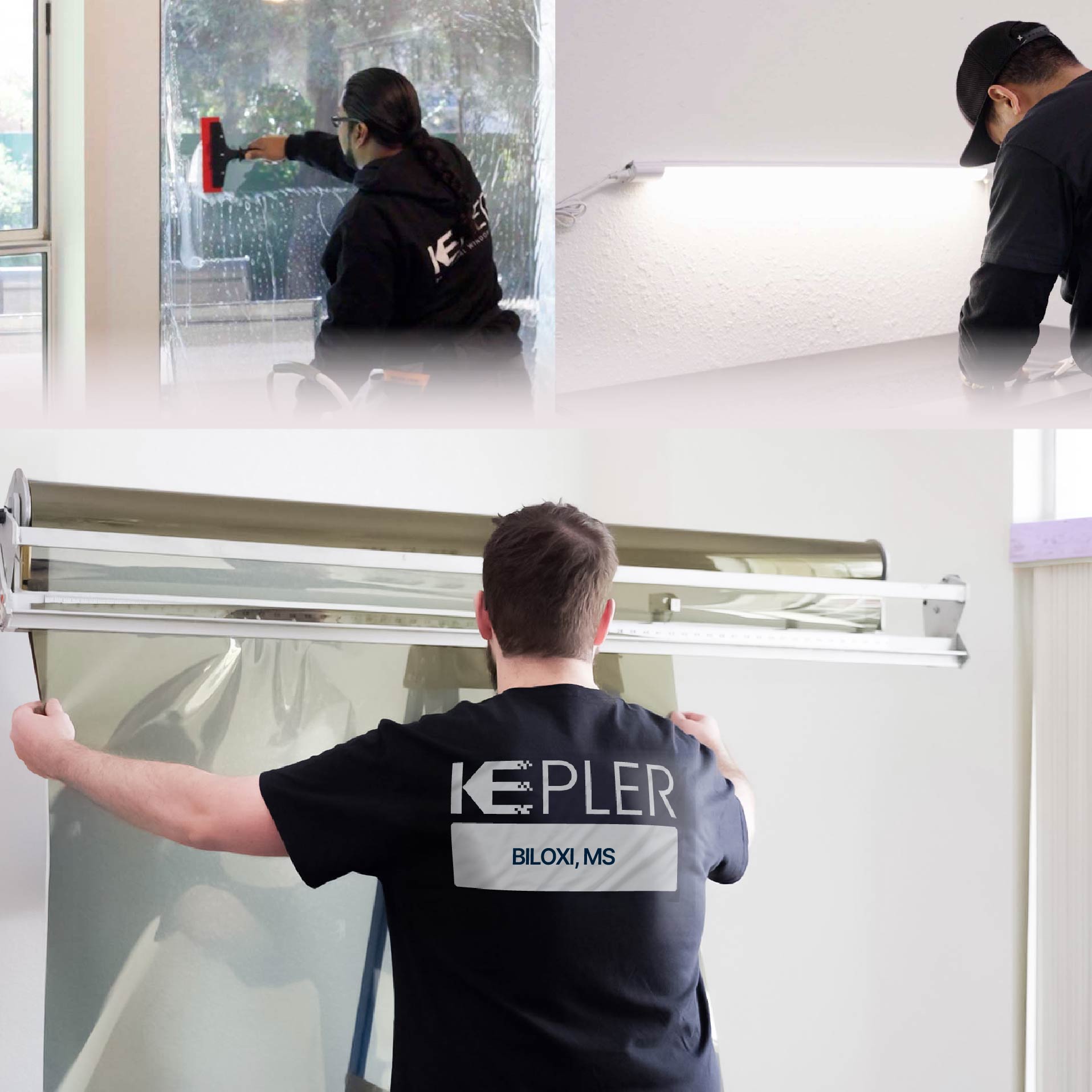 Kepler Specialist Installing Anti-Graffiti Film in Biloxi, Mississippi