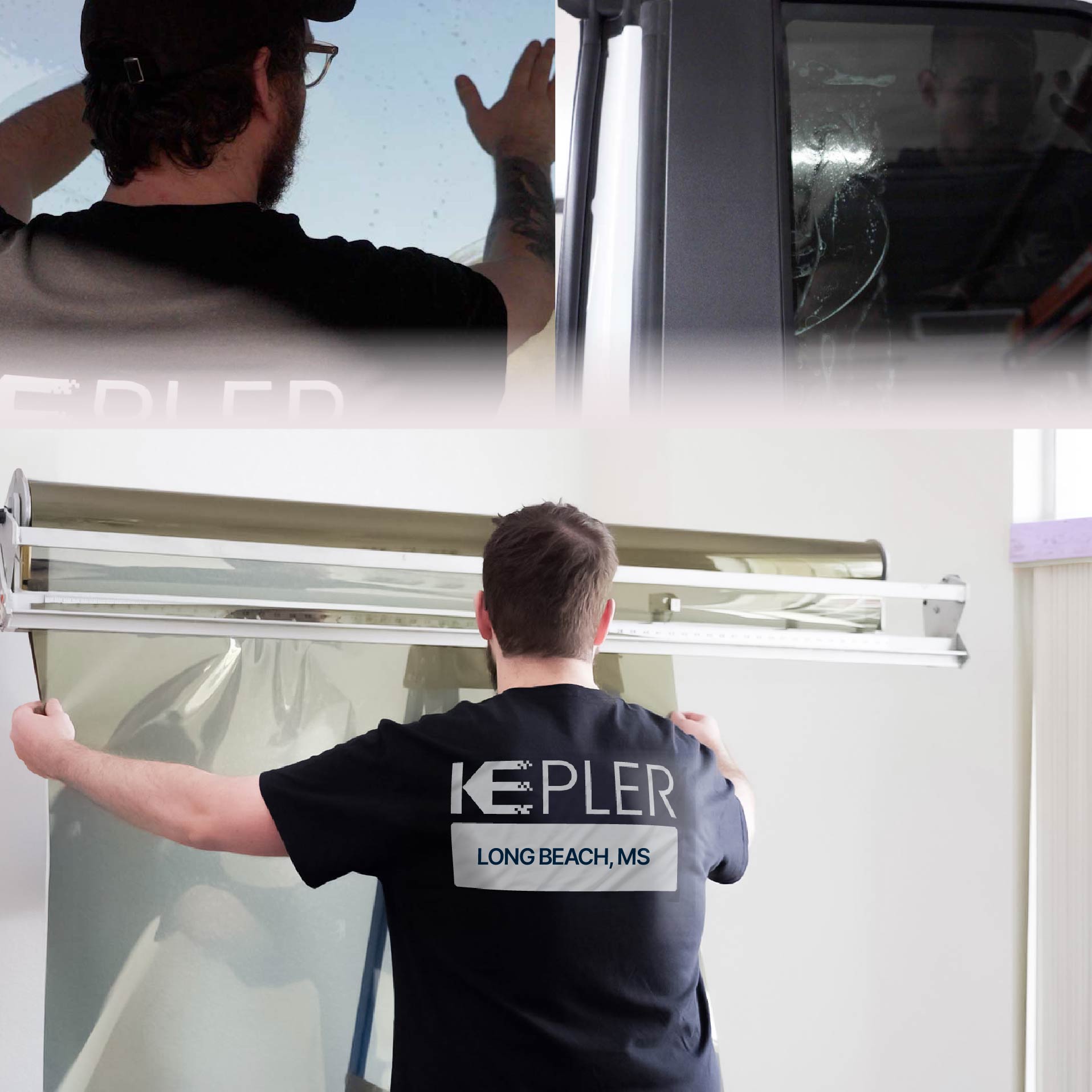 Kepler Specialist Installing Anti-Graffiti Film in Long Beach, Mississippi