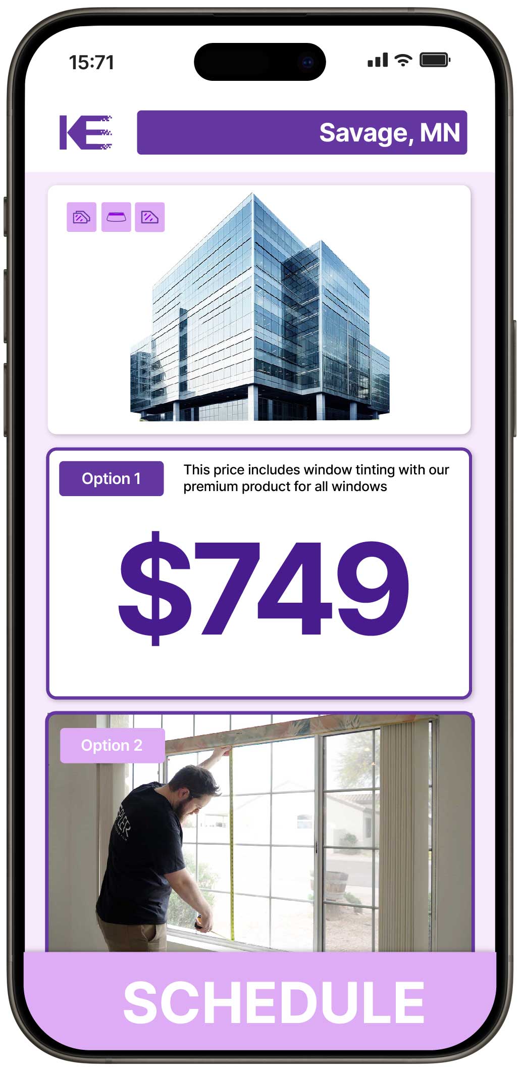 View Affordable Safety and Security Window Film Prices in Savage, Minnesota