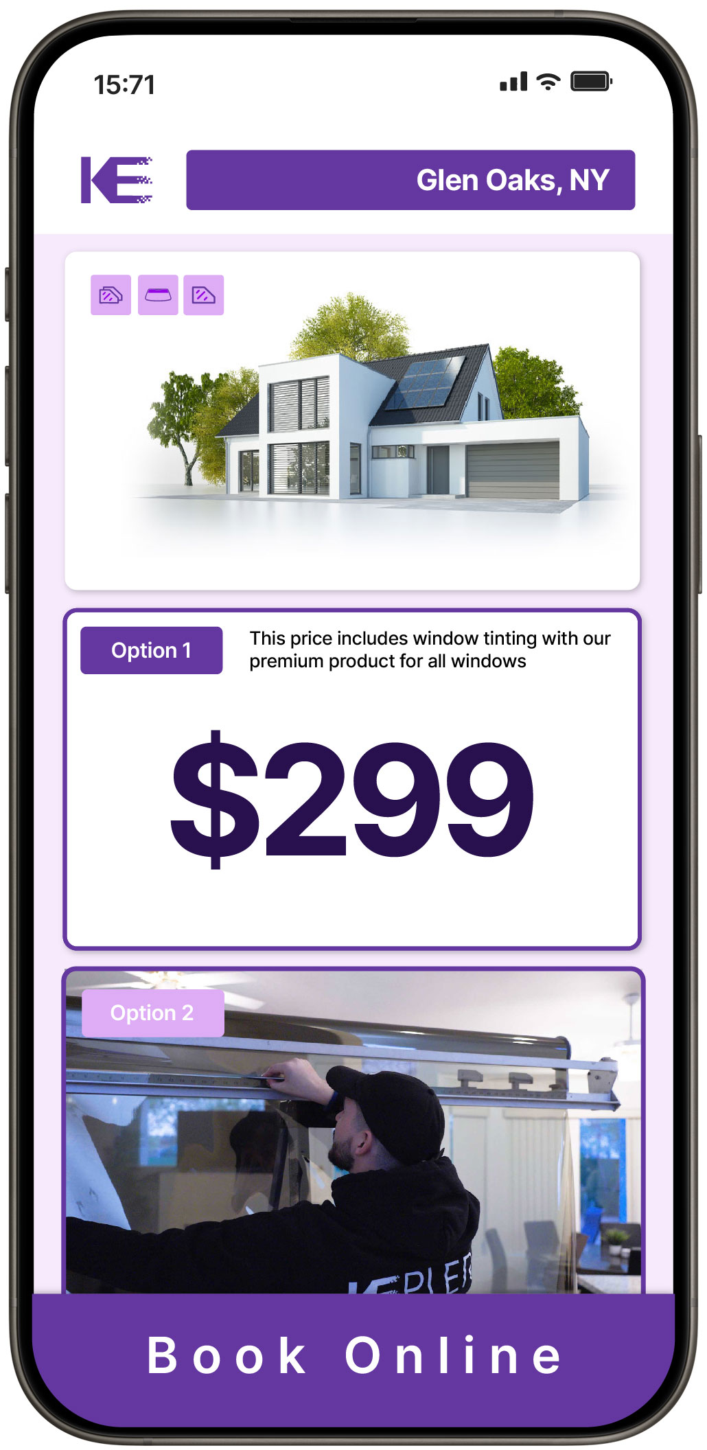 View Reasonable Home Window Tinting Prices in Glen Oaks, New York