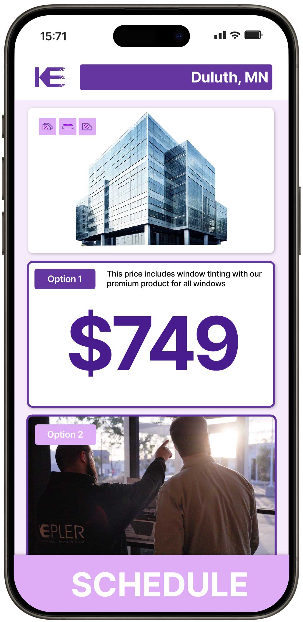View Competitive Safety and Security Window Film Costs in Duluth, Minnesota