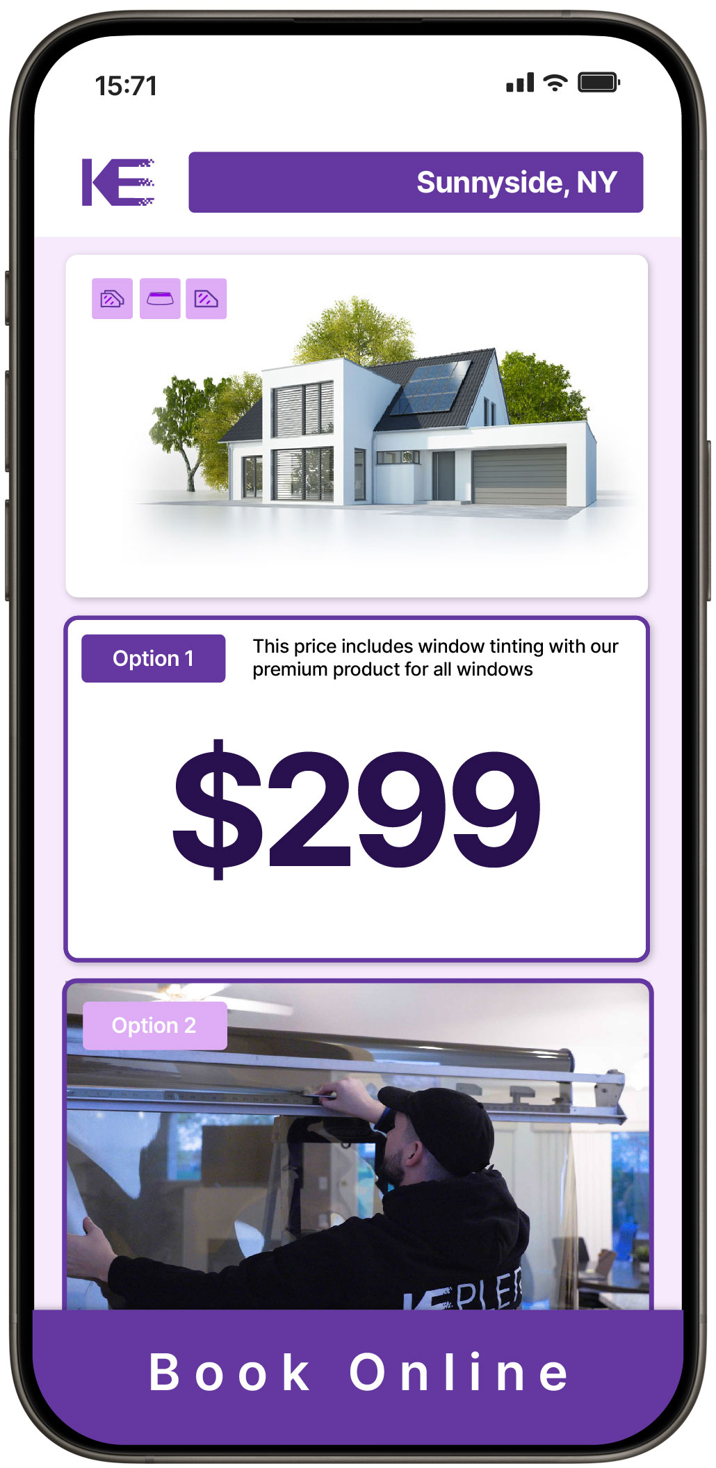 View Competitive Home Window Tinting Rates in Sunnyside, New York