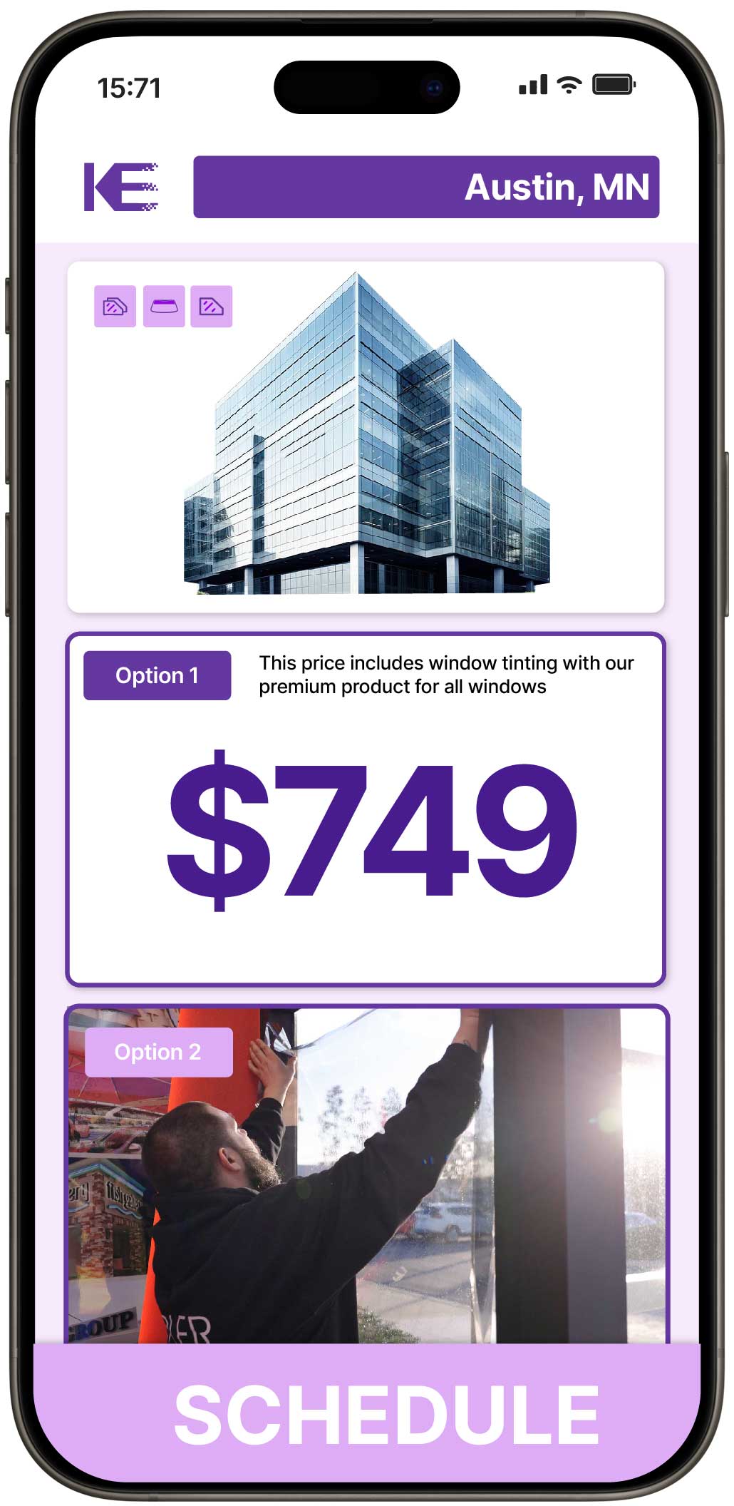 View Reasonable Safety and Security Window Film Prices in Austin, Minnesota