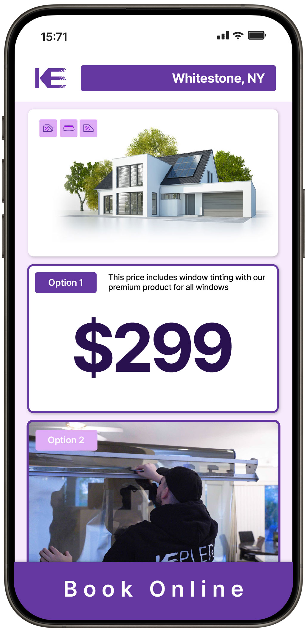 View Competitive Home Window Tinting Prices in Whitestone, New York