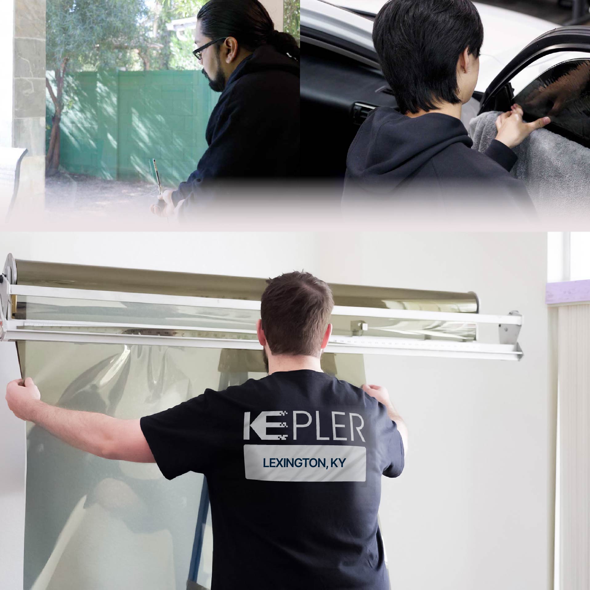 Kepler Specialist Installing Anti-Graffiti Film in Lexington, Kentucky