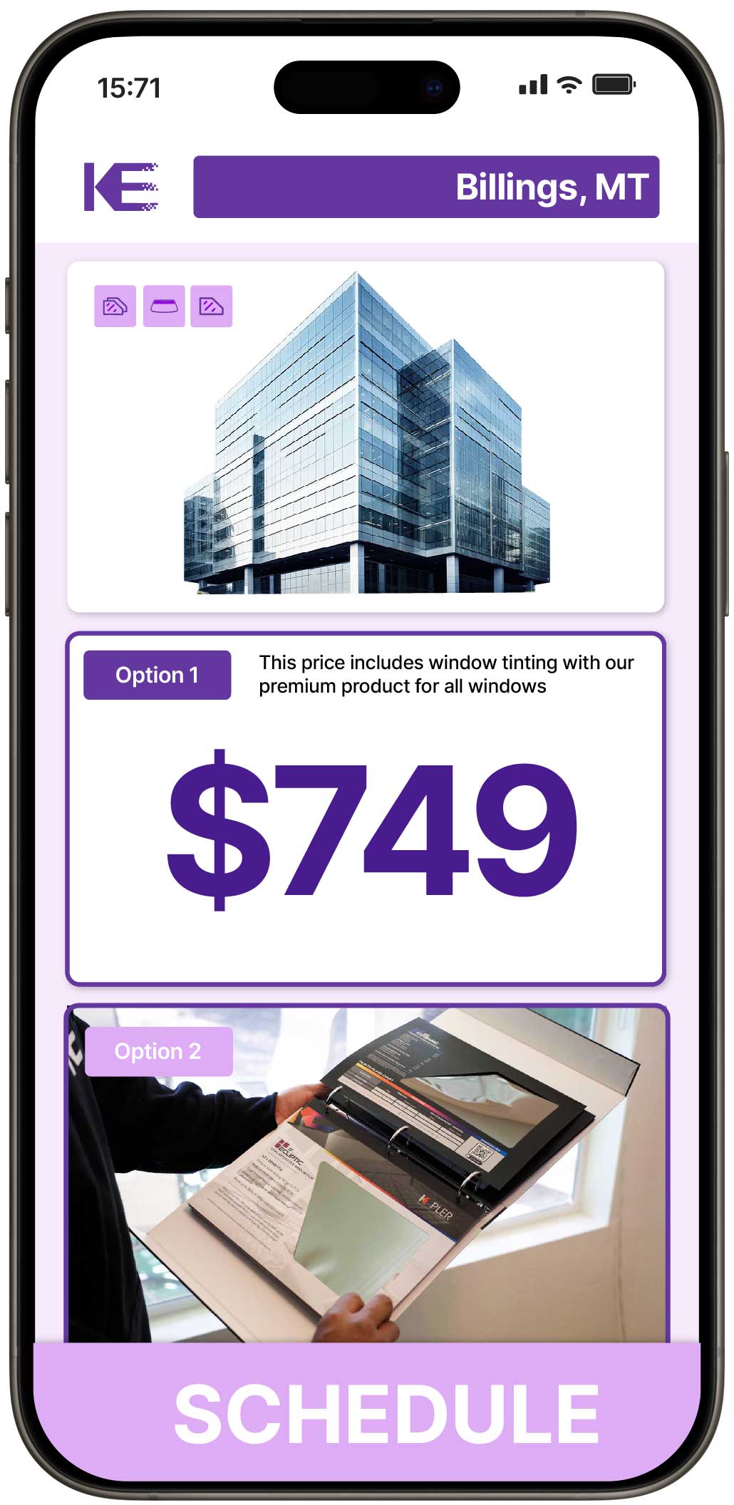 View Reasonable Safety and Security Window Film Rates in Billings, Montana
