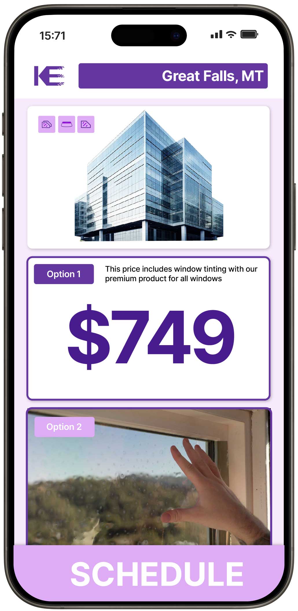 View Affordable Safety and Security Window Film Prices in Great Falls, Montana