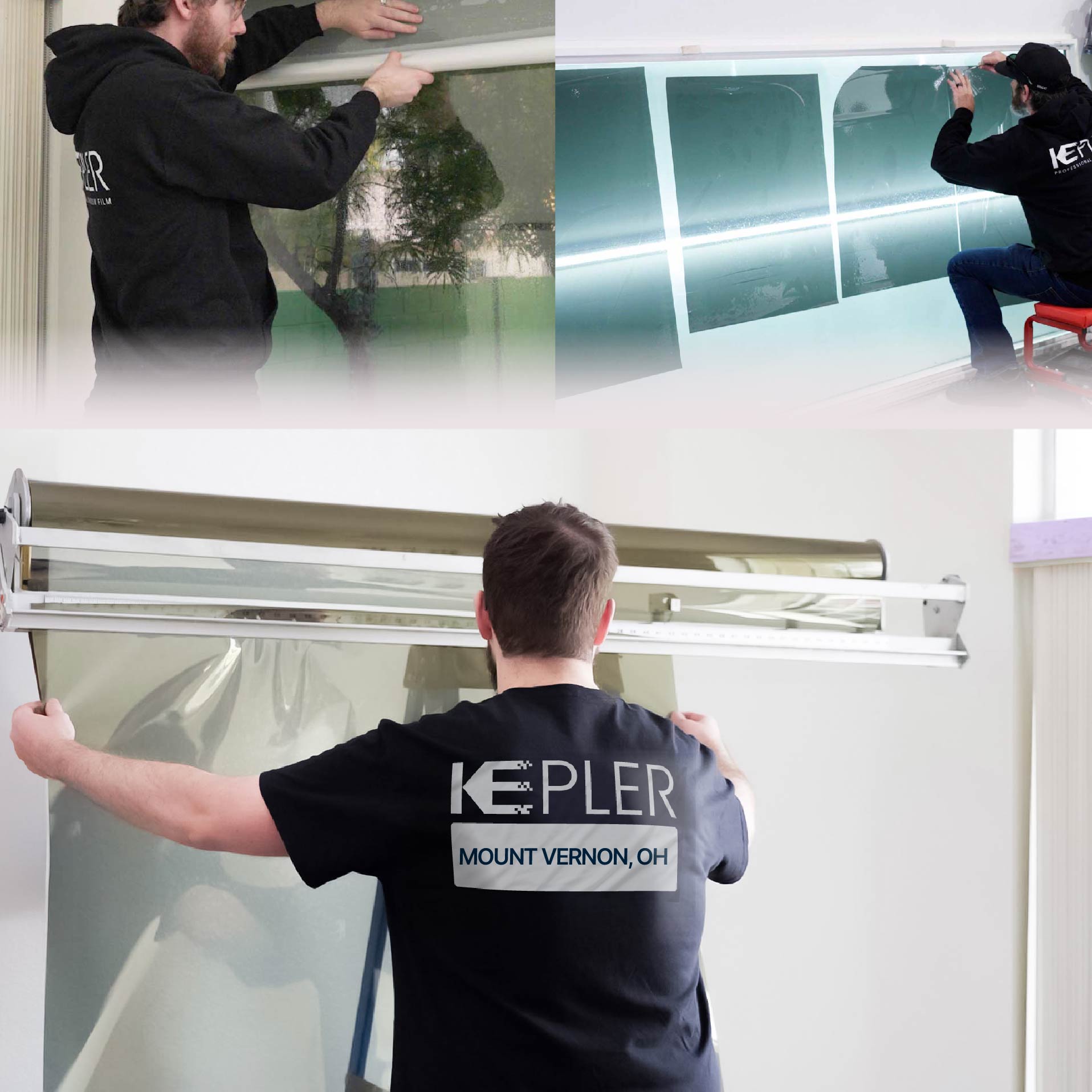 Kepler Specialist Installing Anti-Graffiti Film in Mount Vernon, Ohio