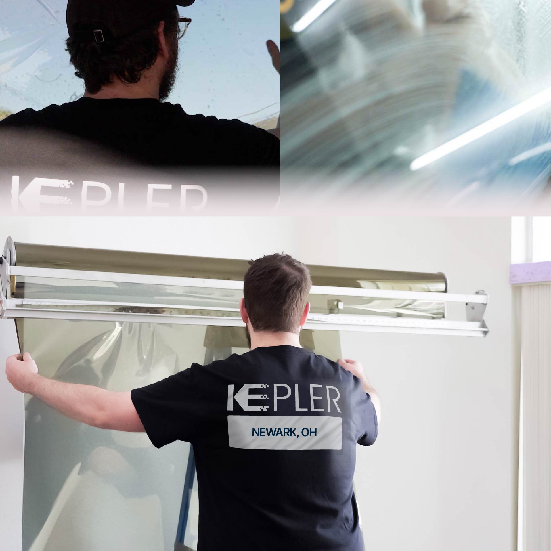 Kepler Specialist Installing Anti-Graffiti Film in Newark, Ohio