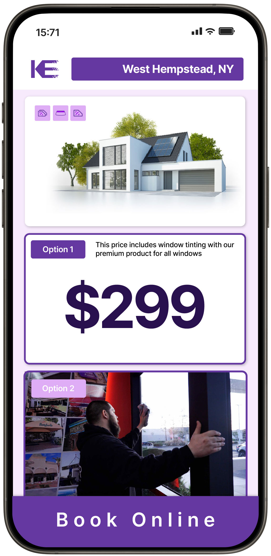 View Competitive Home Window Tinting Rates in West Hempstead, New York