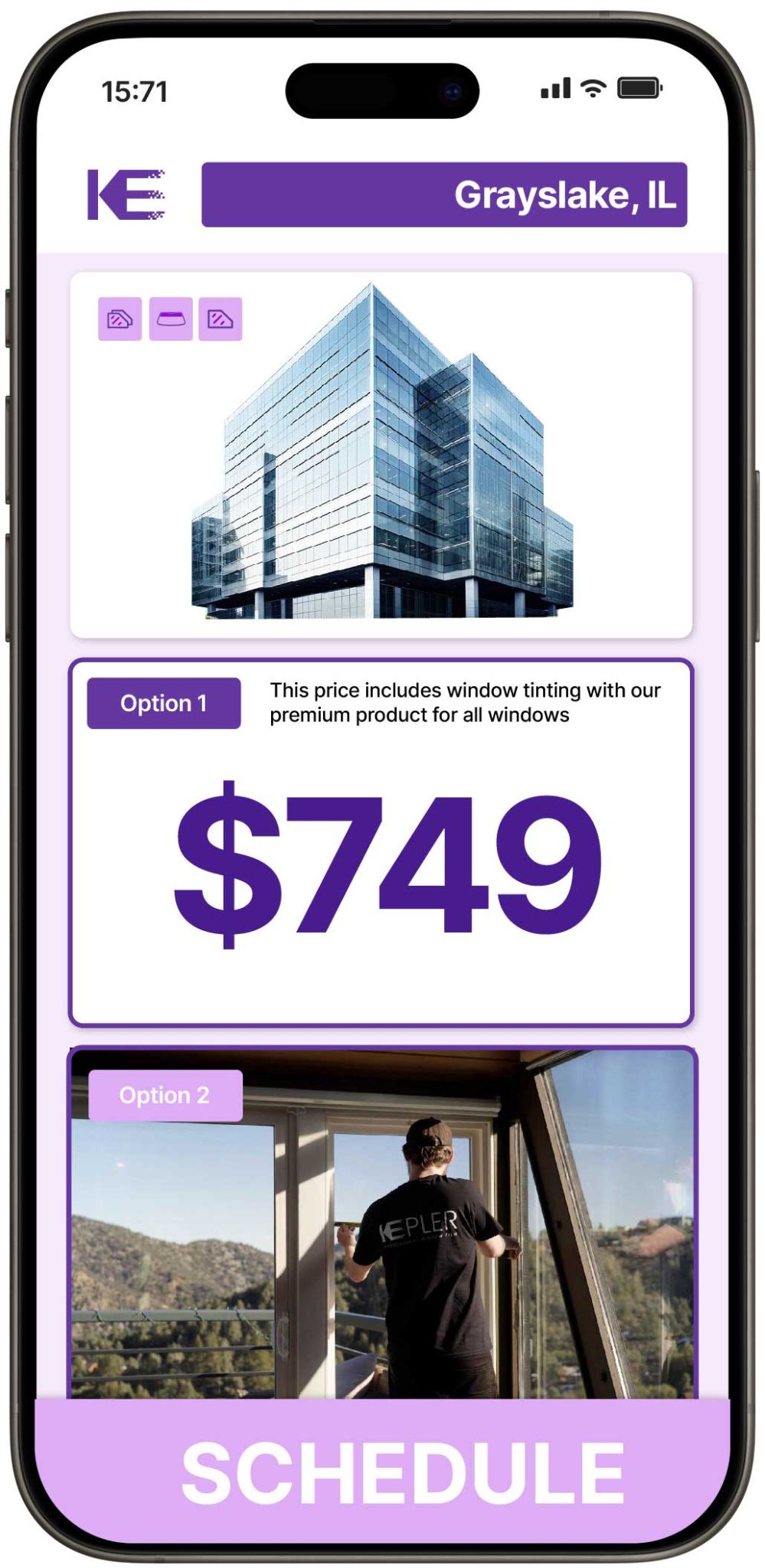 View Competitive Safety and Security Window Film Rates in Grayslake, Illinois