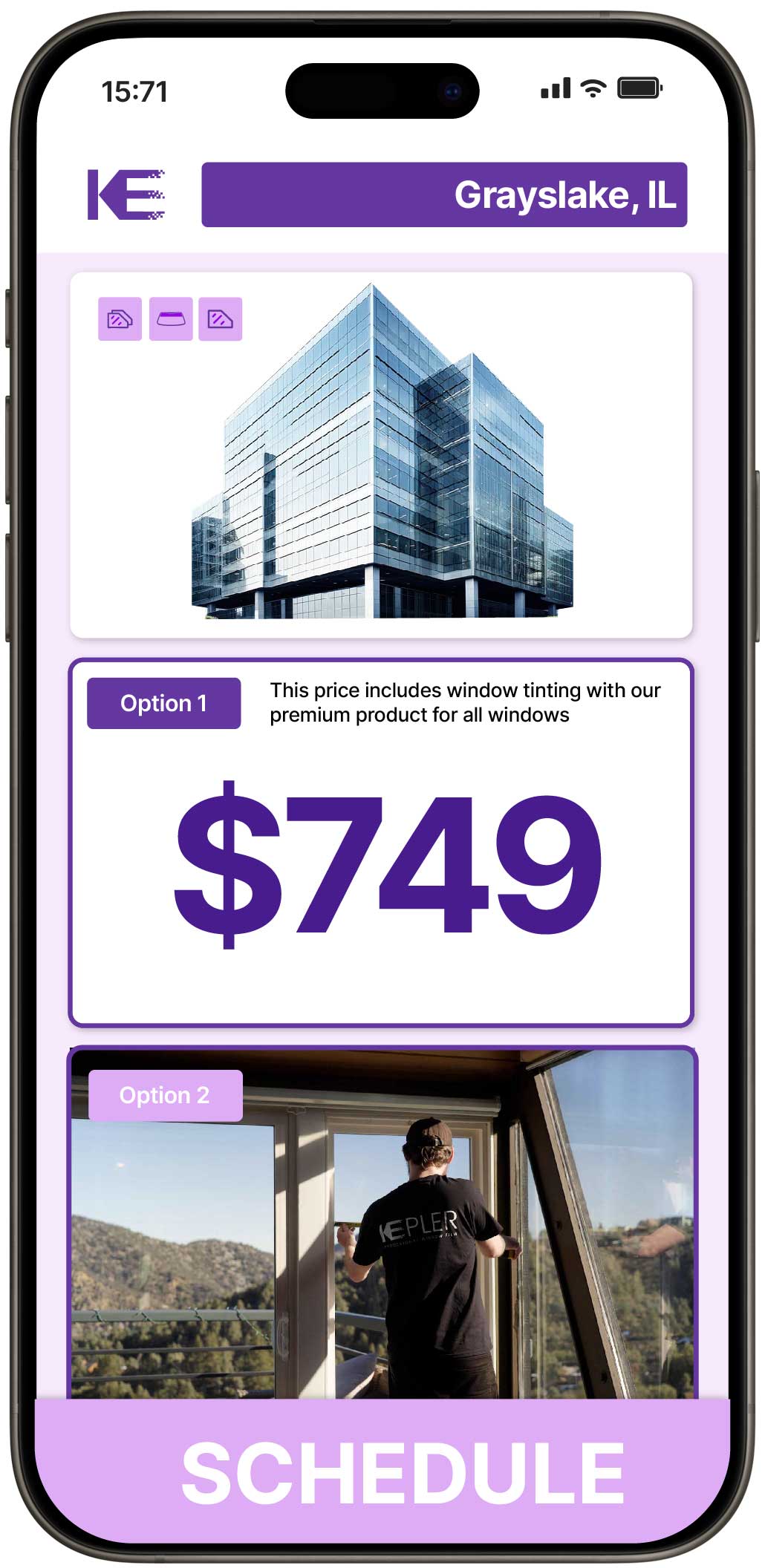 View Competitive Safety and Security Window Film Rates in Grayslake, Illinois