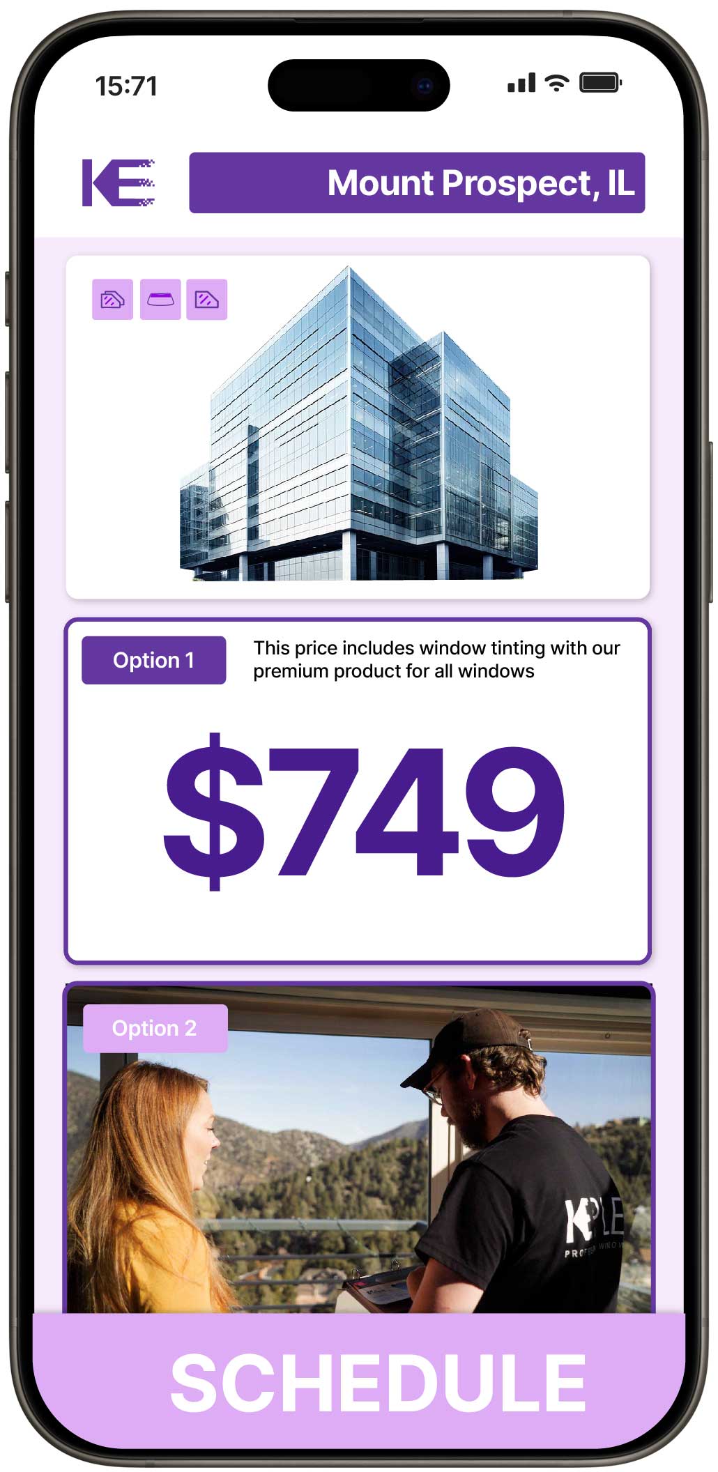 View Competitive Safety and Security Window Film Rates in Mount Prospect, Illinois