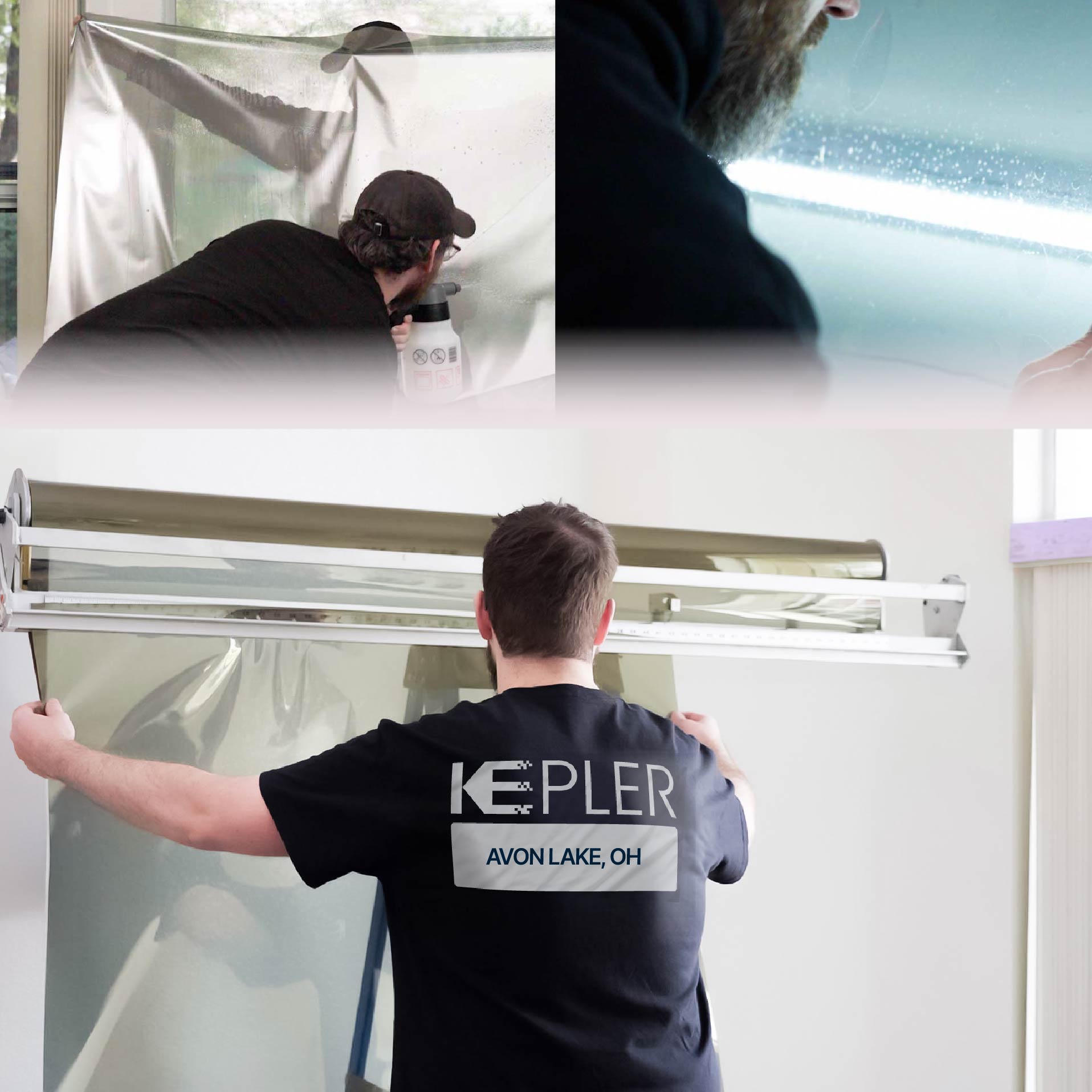 Kepler Specialist Installing Anti-Graffiti Film in Avon Lake, Ohio