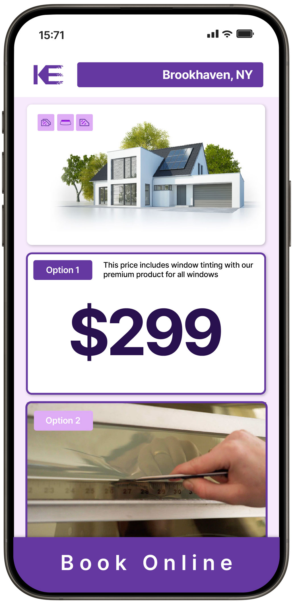 View Competitive Home Window Tinting Prices in Brookhaven, New York