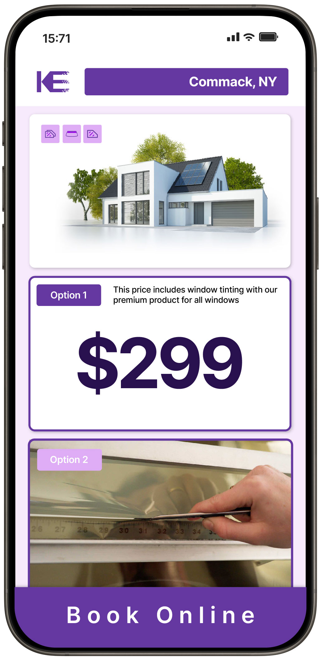 View Competitive Home Window Tinting Costs in Commack, New York