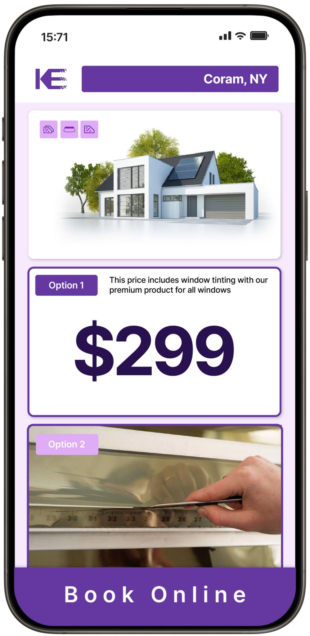 View Competitive Home Window Tinting Costs in Coram, New York